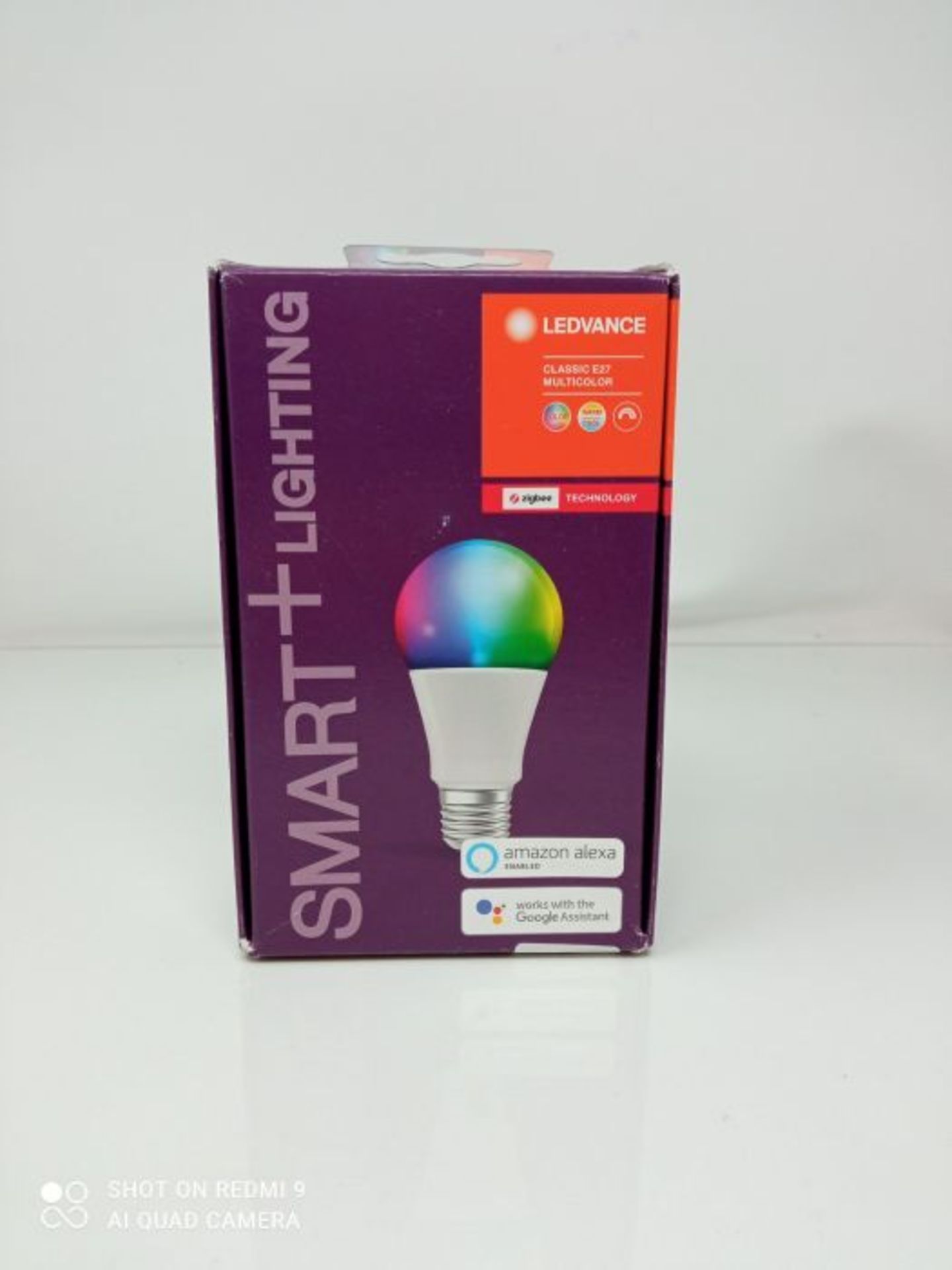 Ledvance Smart Home E27 ZigBee Light Bulb, Rgbw Colour Changing - Image 2 of 3