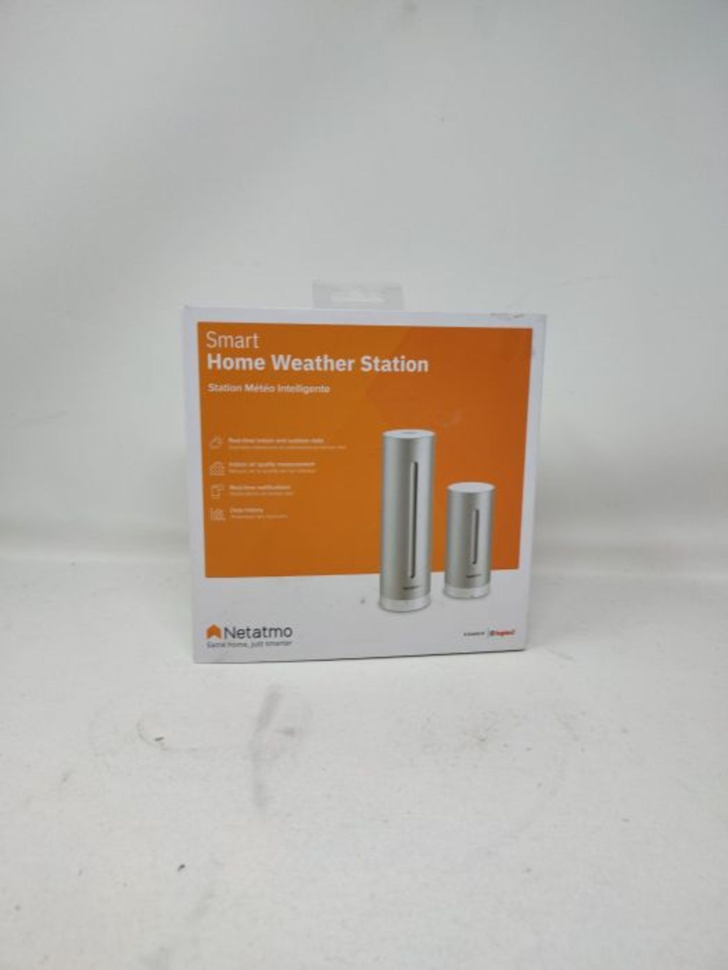 RRP £167.00 Netatmo Weather Station Indoor Outdoor with Wireless Outdoor Sensor - Compatible with - Image 2 of 3