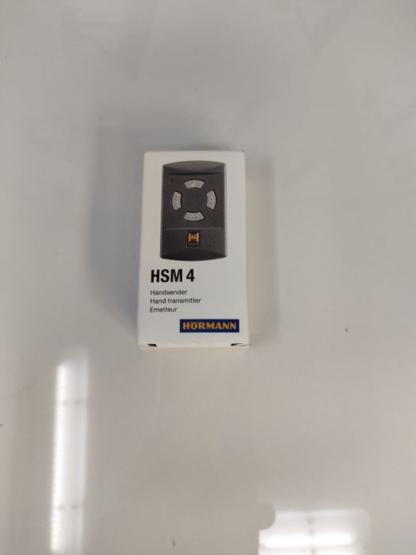 Hörmann 4 Button Mini Handheld Transmitter HSM4, 40 MHz, 1 Piece, 437014 - Image 2 of 3