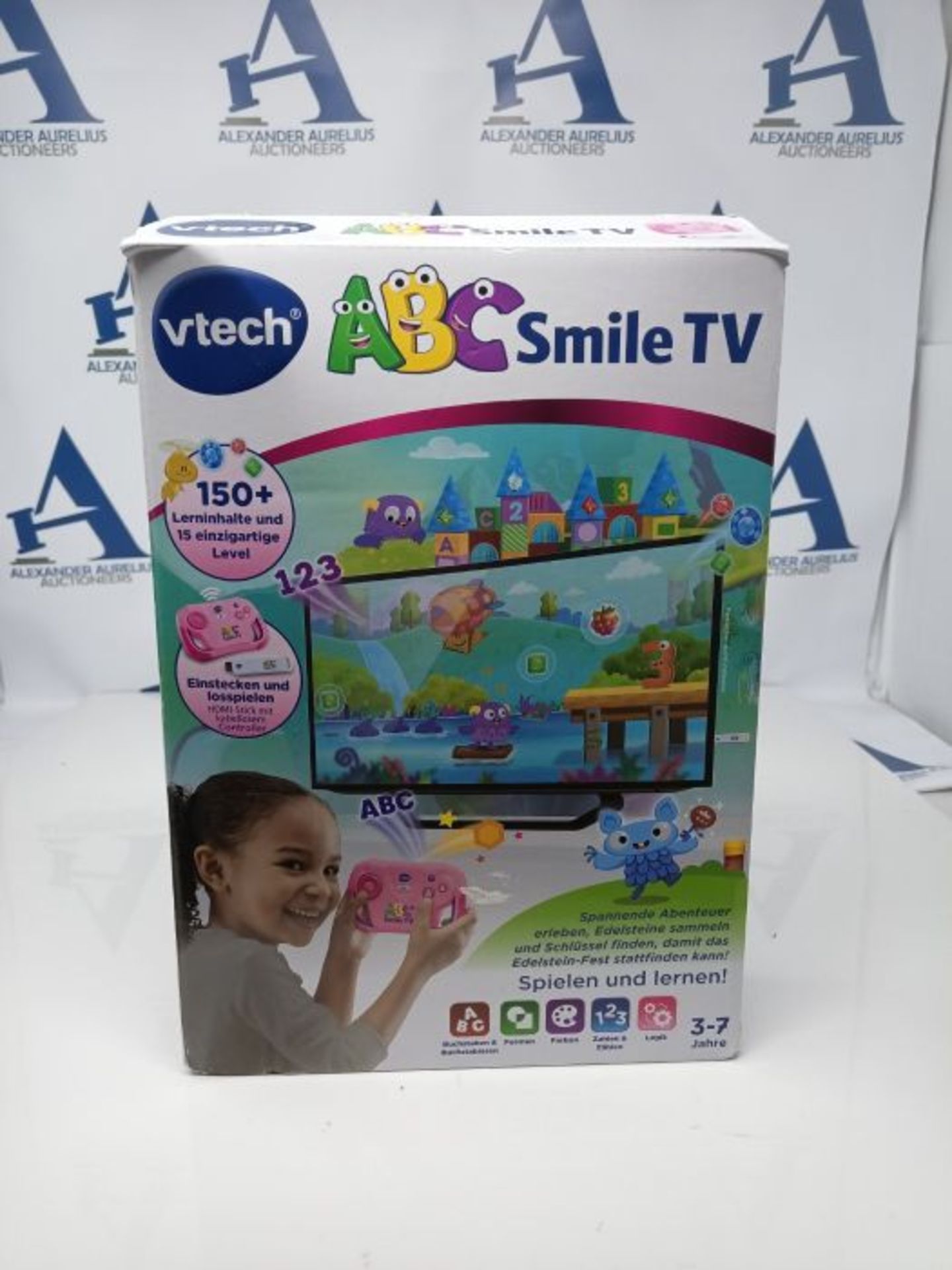 VTech 80-613254 ABC Smile TV pink Game Console - Image 2 of 3