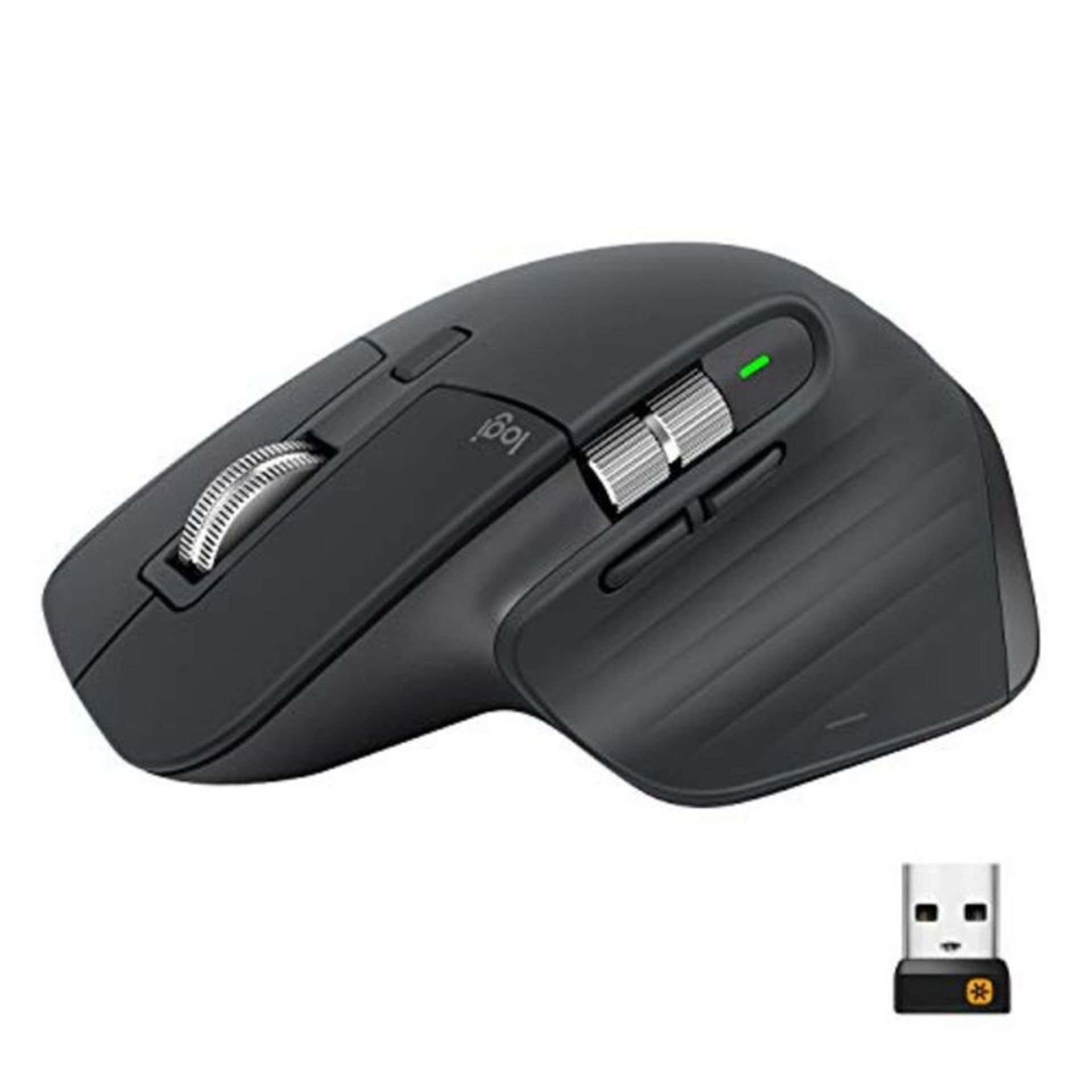 RRP £86.00 Logitech MX Master 3 Advanced Maus - Business Edition (Dual Connect, 2,4GHz & Bluetoot