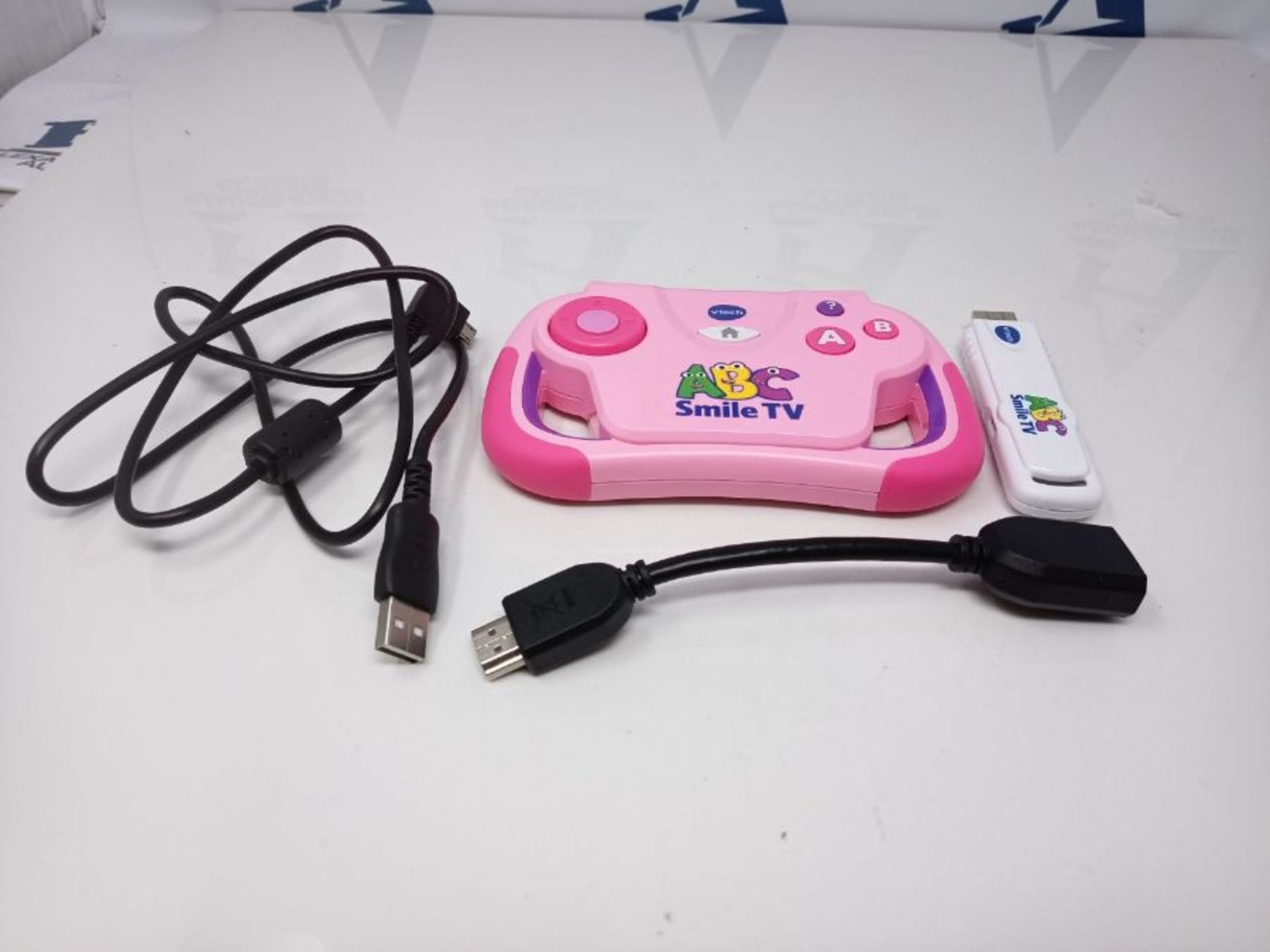 VTech 80-613254 ABC Smile TV pink Game Console - Image 3 of 3