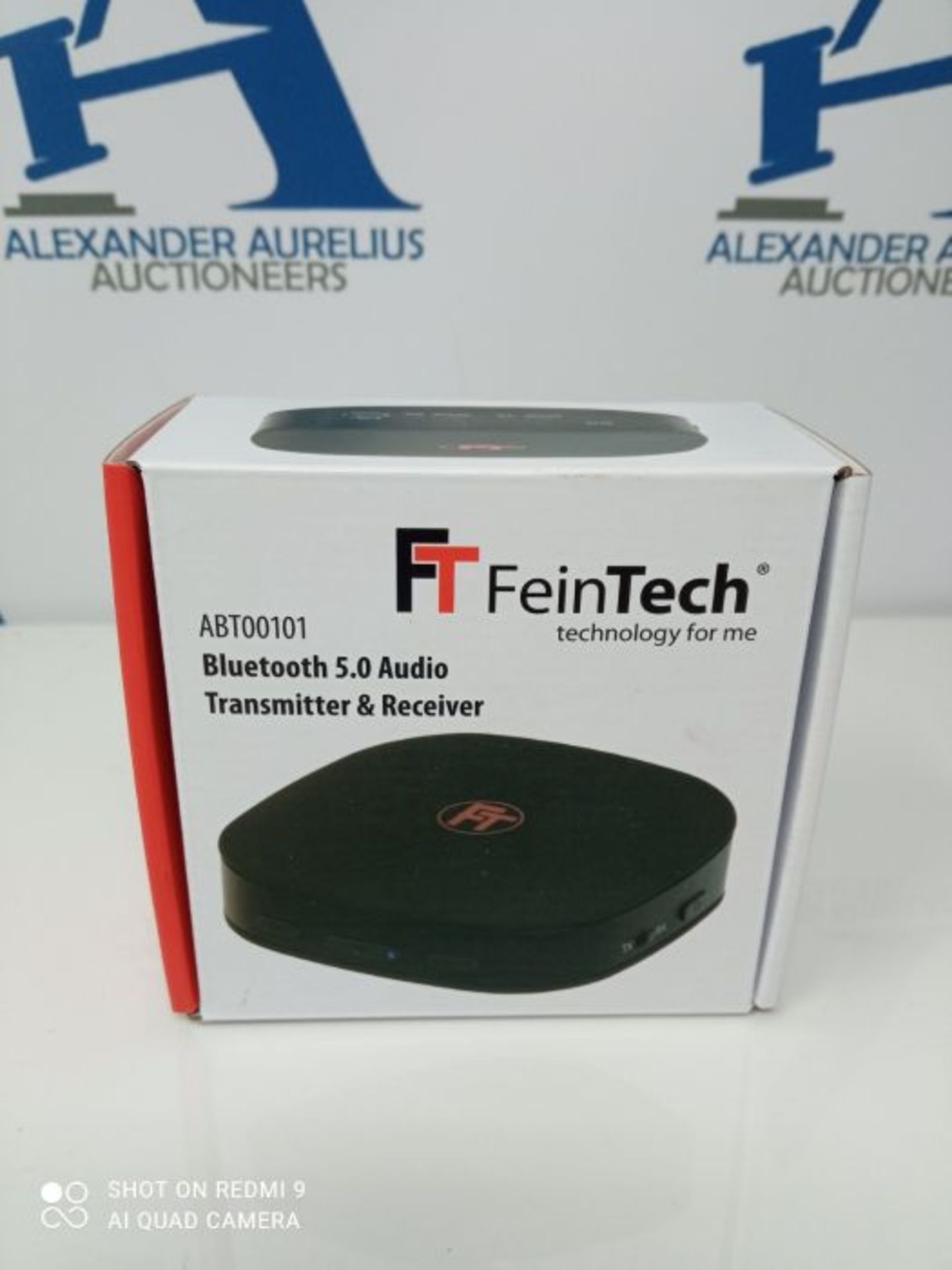 FeinTech Bluetooth 5.0 Audio Sender Empfänger aptX HD Low Latency Toslink SPDIF - Image 2 of 3