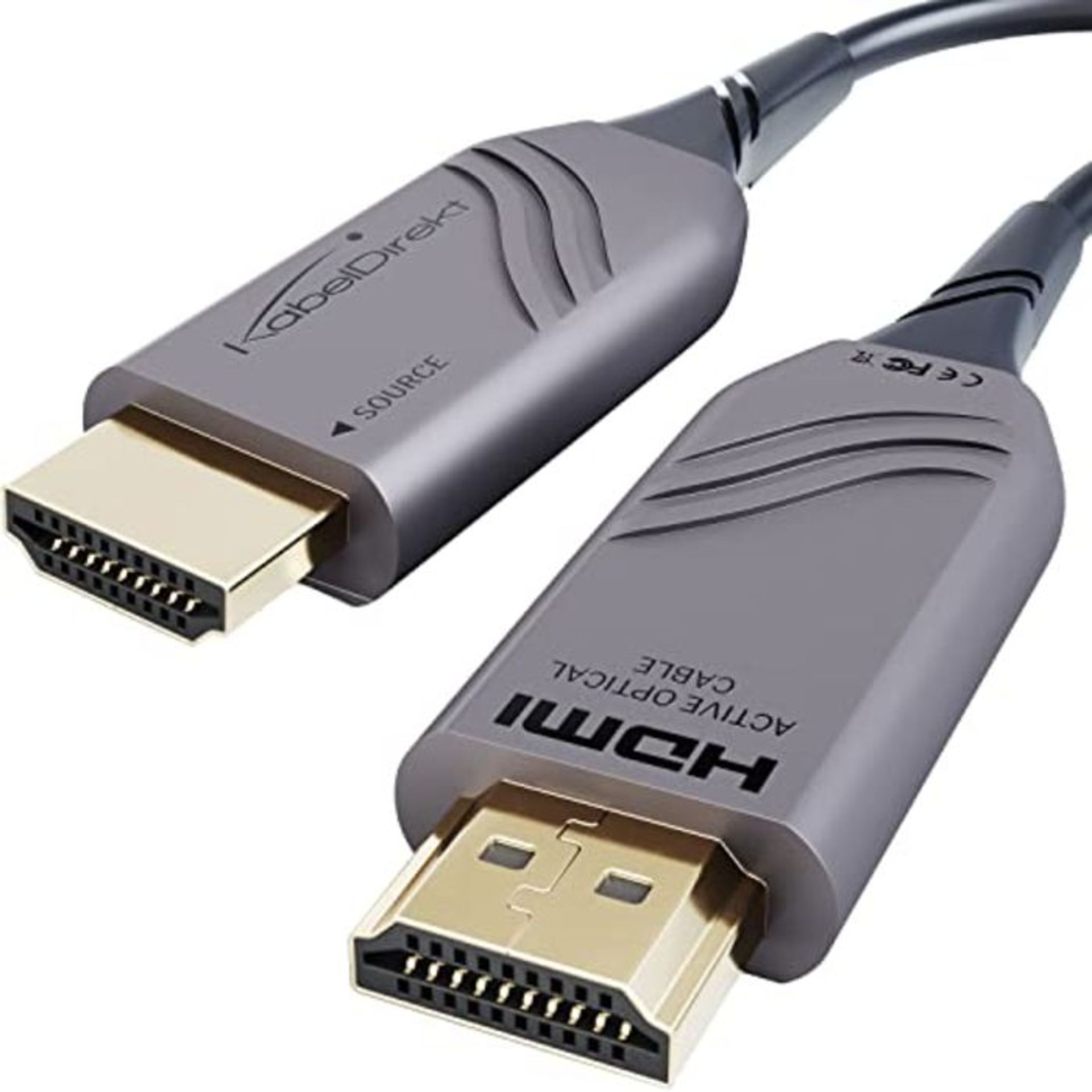 RRP £79.00 KabelDirekt  15 m  8K HDMI 2.1, optisches Ultra High Speed HDMI Kabel, Zertifizi