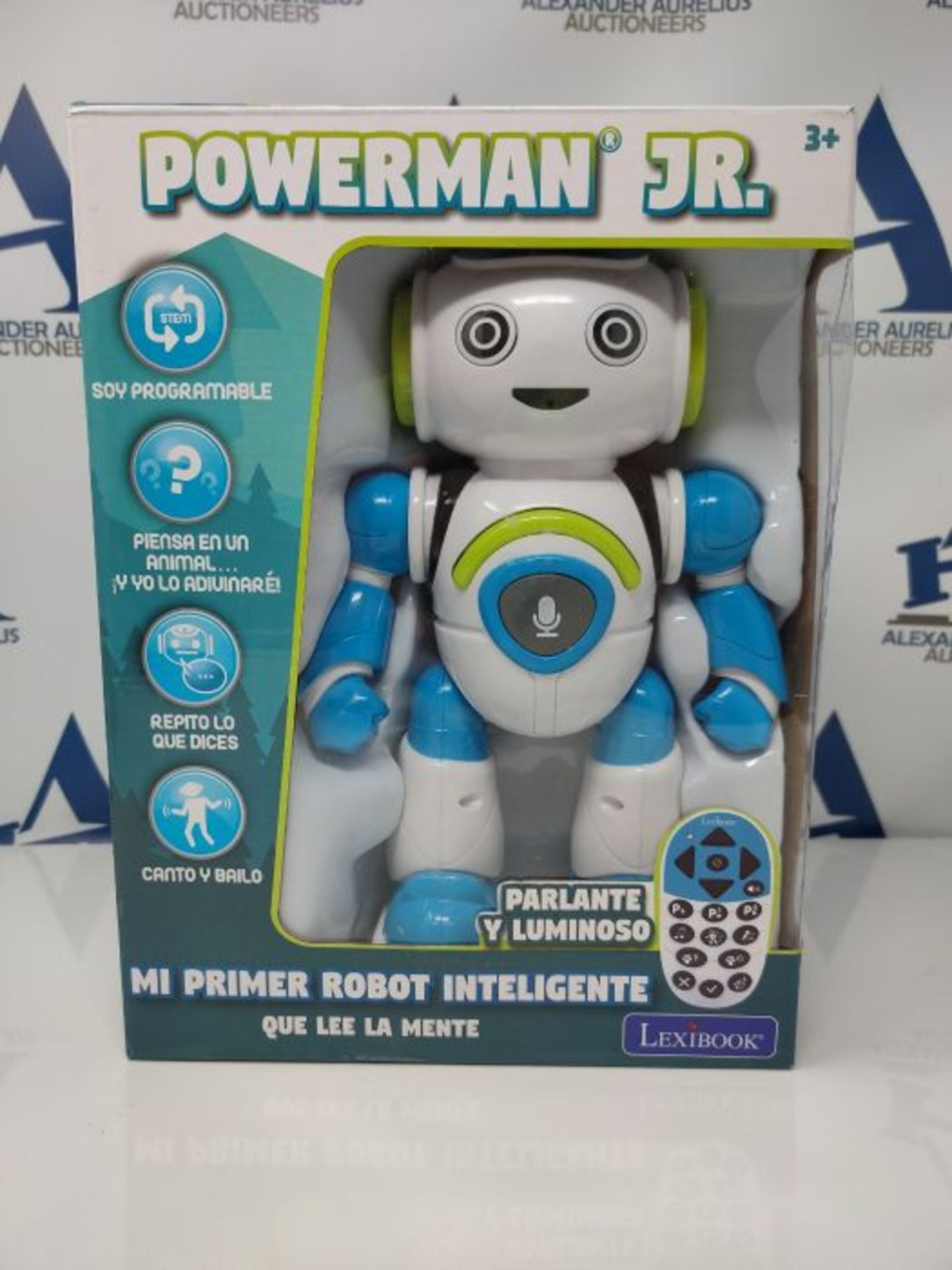 LEXIBOOK Smart Robot Powerman Junior Educational and Interactive Read Mind Dance Play - Image 2 of 3