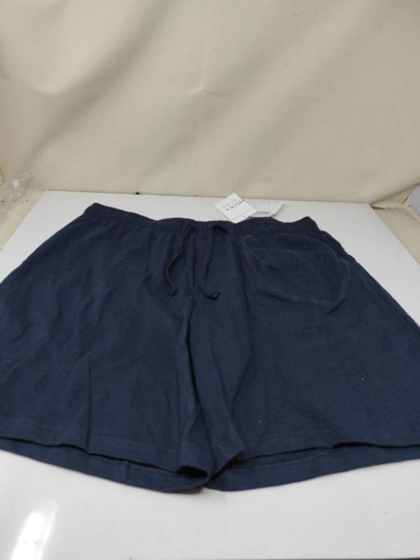 Schiesser Men's Bermuda Pyjama Bottoms, Blue(Blue), 0-3 Months - Image 2 of 2