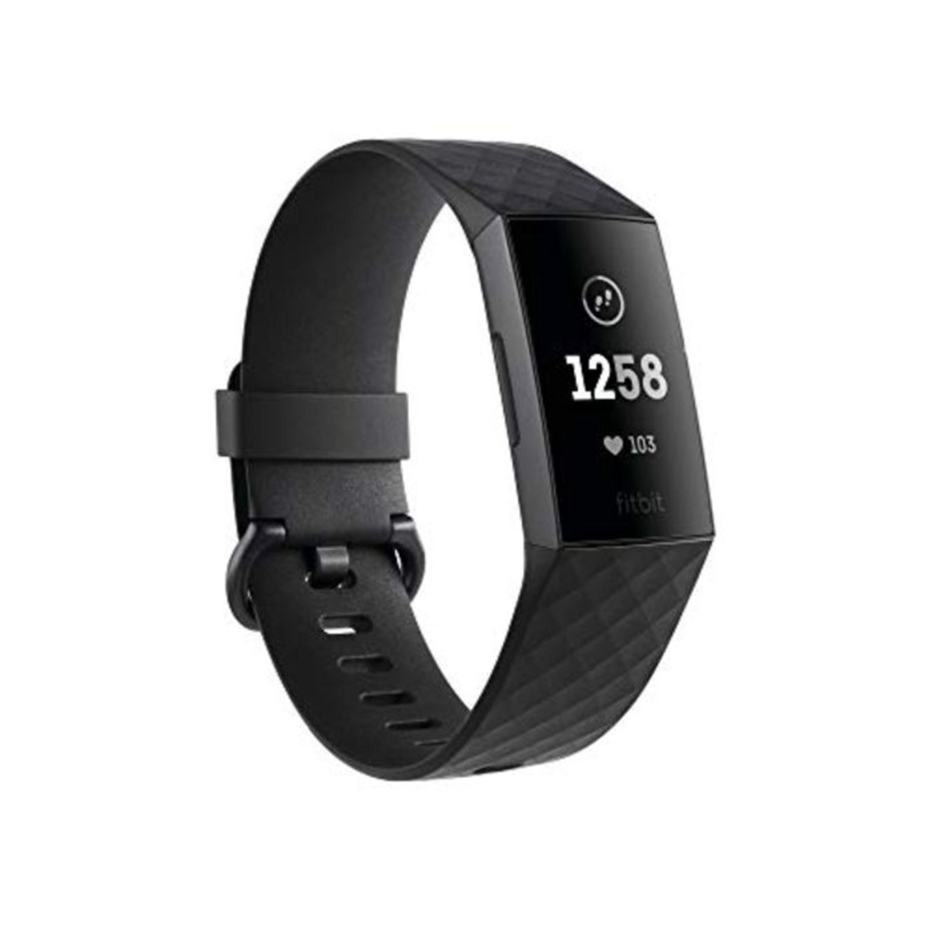 RRP £149.00 Fitbit Unisex-Adult Charge 3 Der Innovative Gesundheits-und Fitness-Tracker, Schwarz/A