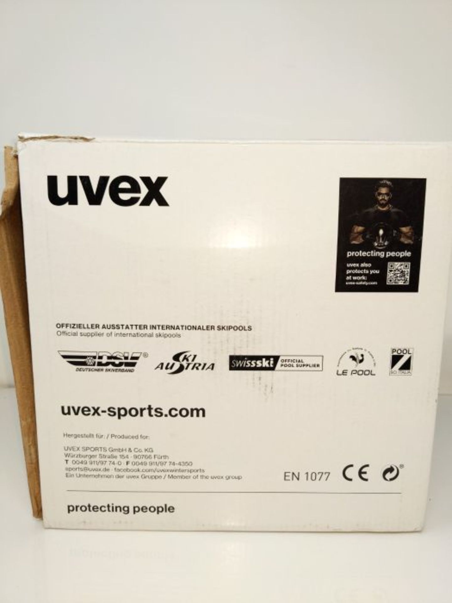 RRP £102.00 uvex UnisexÂ â¬  Erwachsene Ultra pro Skihelm, black mat, 55-59 cm - Image 2 of 3