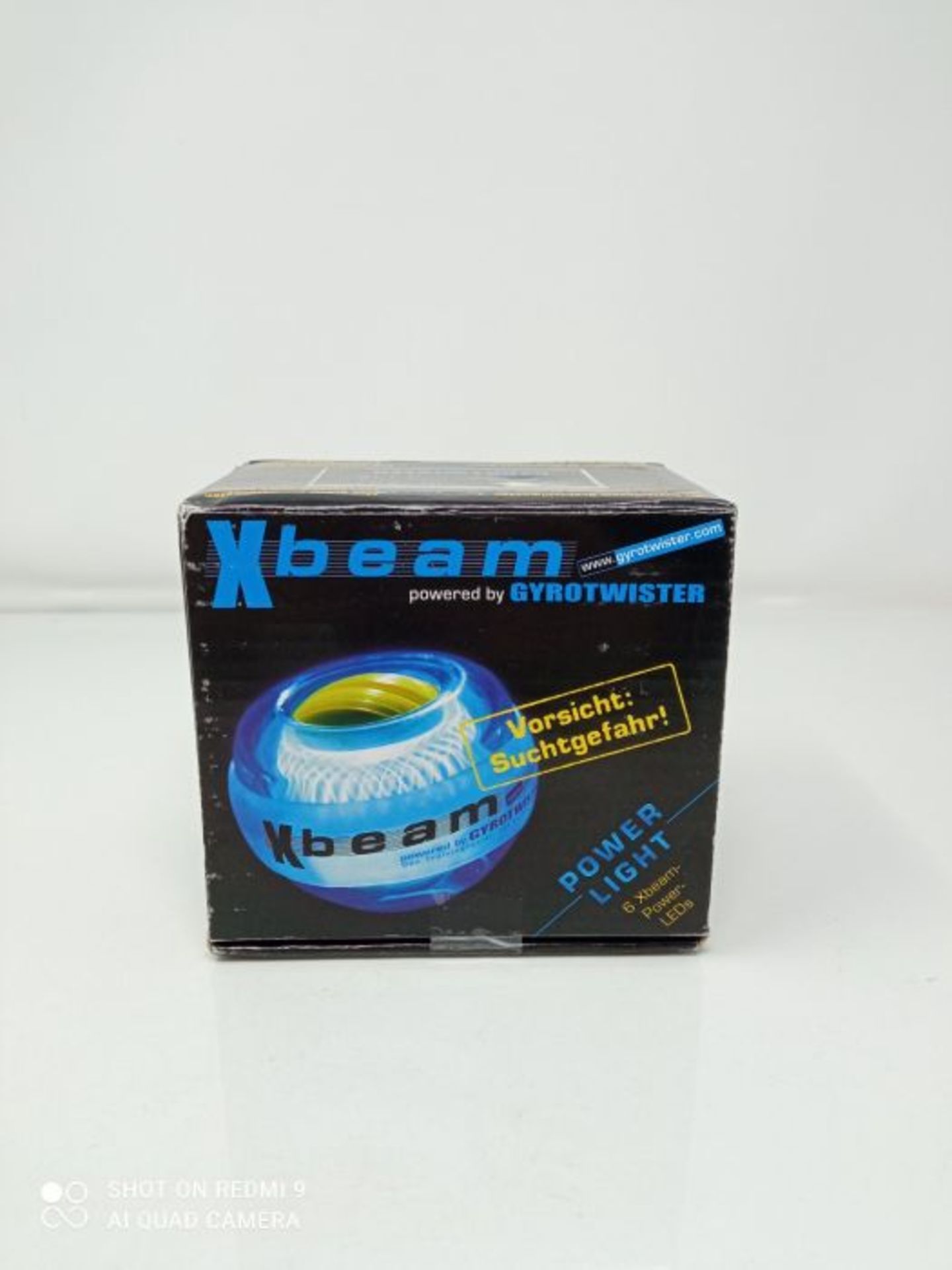 GyroTwister Xbeam Blue/Yellow With Software-Revolution-Counter - Image 2 of 3
