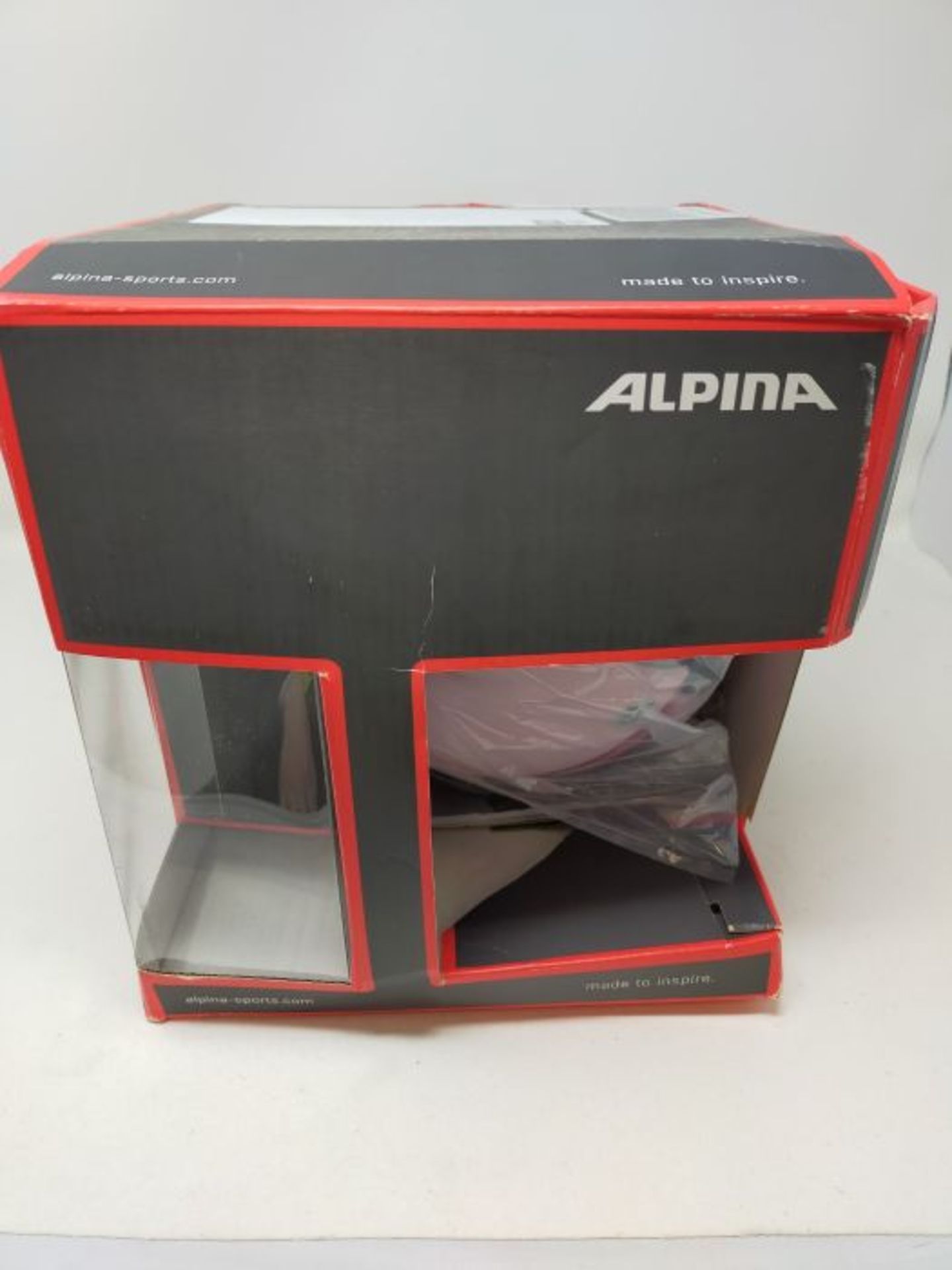 RRP £92.00 ALPINA Unisex - Kinder, ZUPO SET (+SCARABEO JR) Skihelm, light-rose matt, 48-52 cm - Image 2 of 3