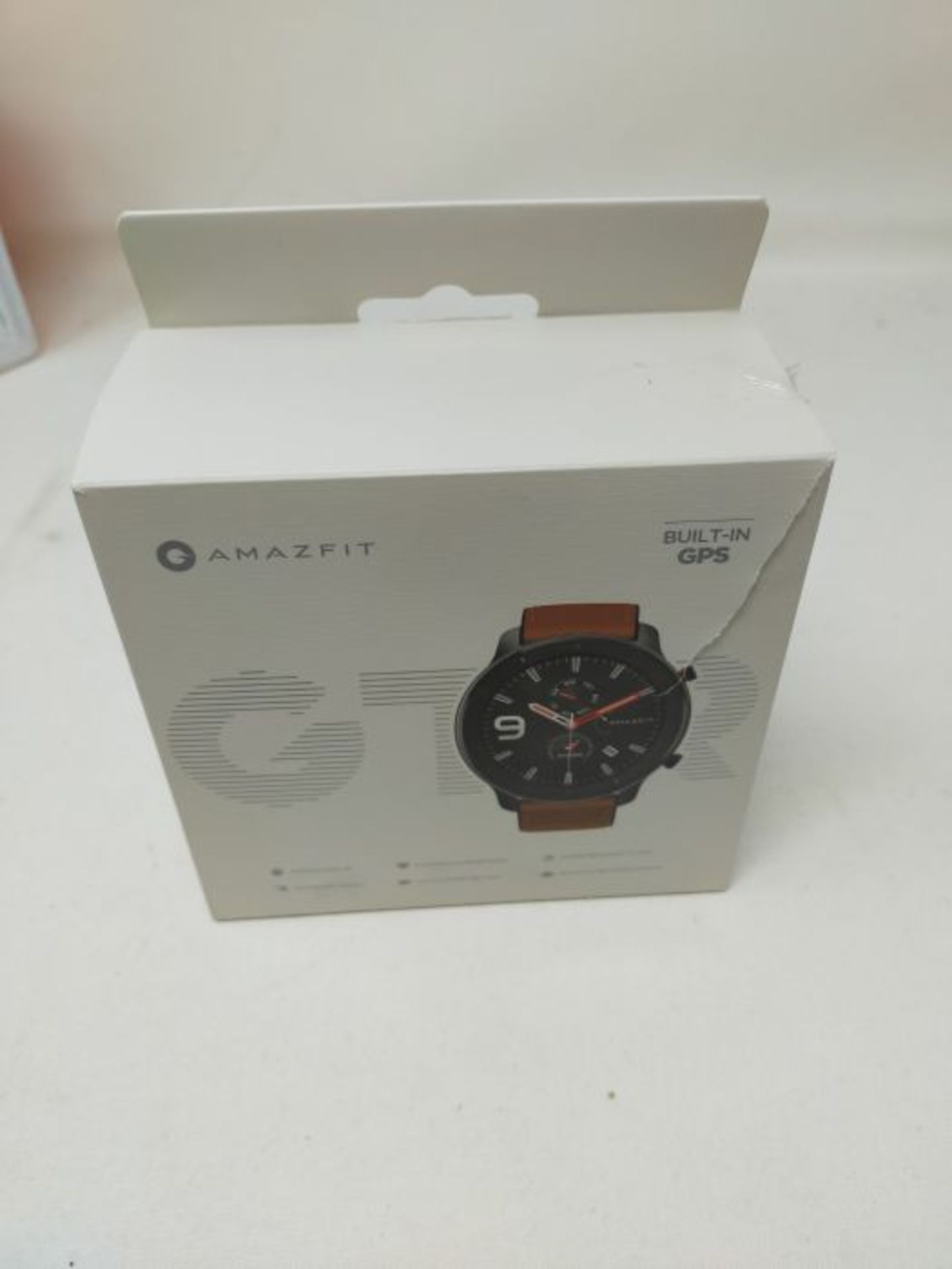 RRP £128.00 Amazfit GTR 47mm Smartwatch Sports Watch 5 ATM Waterproof with GPS, Pedometer, Sleep M - Image 2 of 3