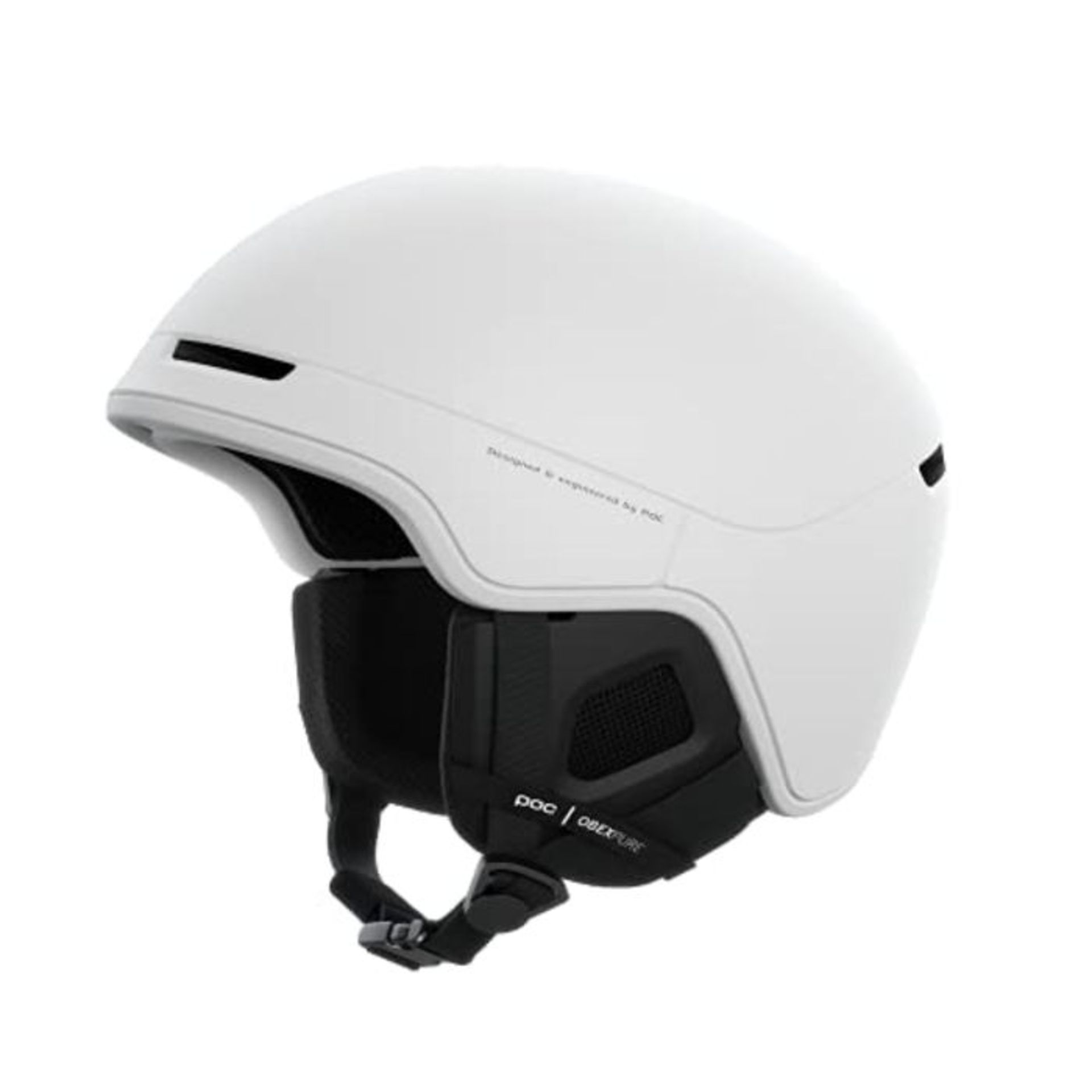 RRP £134.00 POC Obex Pure, Casco. Unisex Adulto, Hydrogen White, M-L (55-58cm)