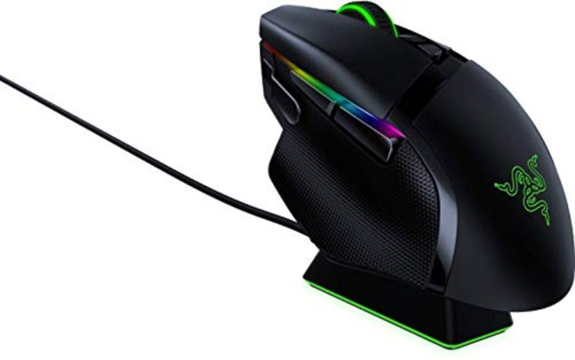 RRP £127.00 Razer Basilisk Ultimate with Charging Station - Wireless Gaming Mouse (11 Programmable