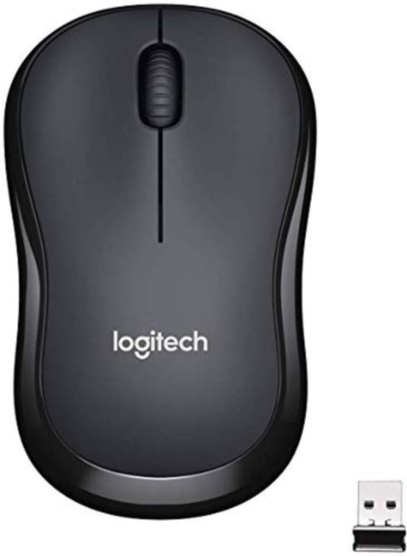 Logitech M220 Wireless Mouse, Silent Buttons, 2.4 GHz with USB Mini Receiver, 1000 DPI