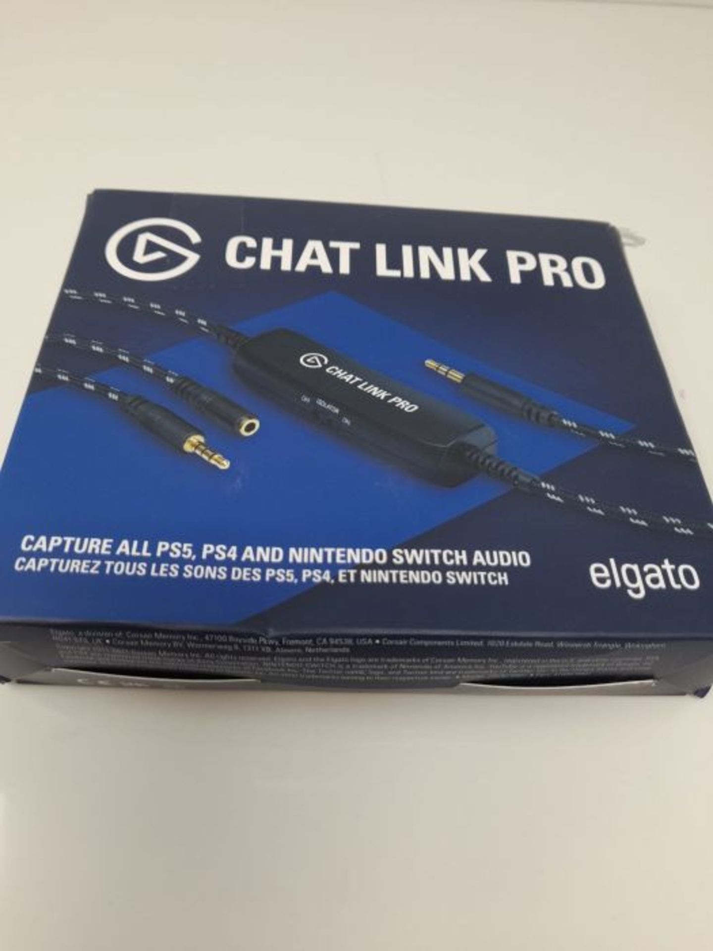 Elgato Chat Link Pro - Audio Adapter, for PS5, PS4, Nintendo Switch, Capture Voice Cha - Image 2 of 3