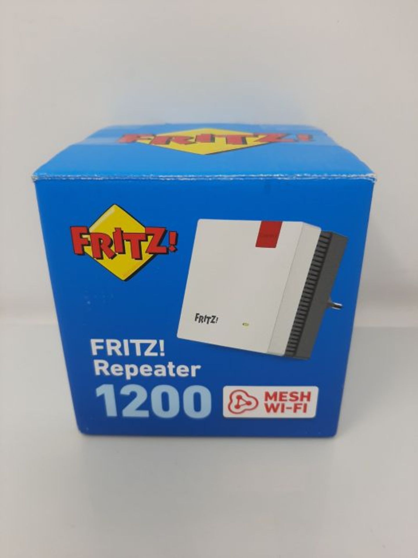 RRP £78.00 AVM Fritz!Repeater 1200 International WLAN-Repeater/Extender N+AC, Dual Band (400 Mbps - Image 2 of 3