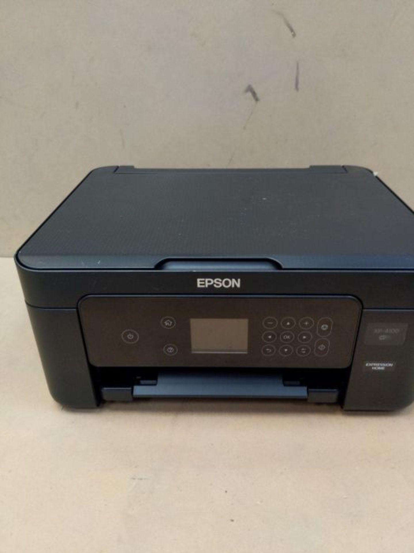 RRP £75.00 Epson Expression Home XP-4100 Print/Scan/Copy Wi-Fi Printer, Black - Image 2 of 2
