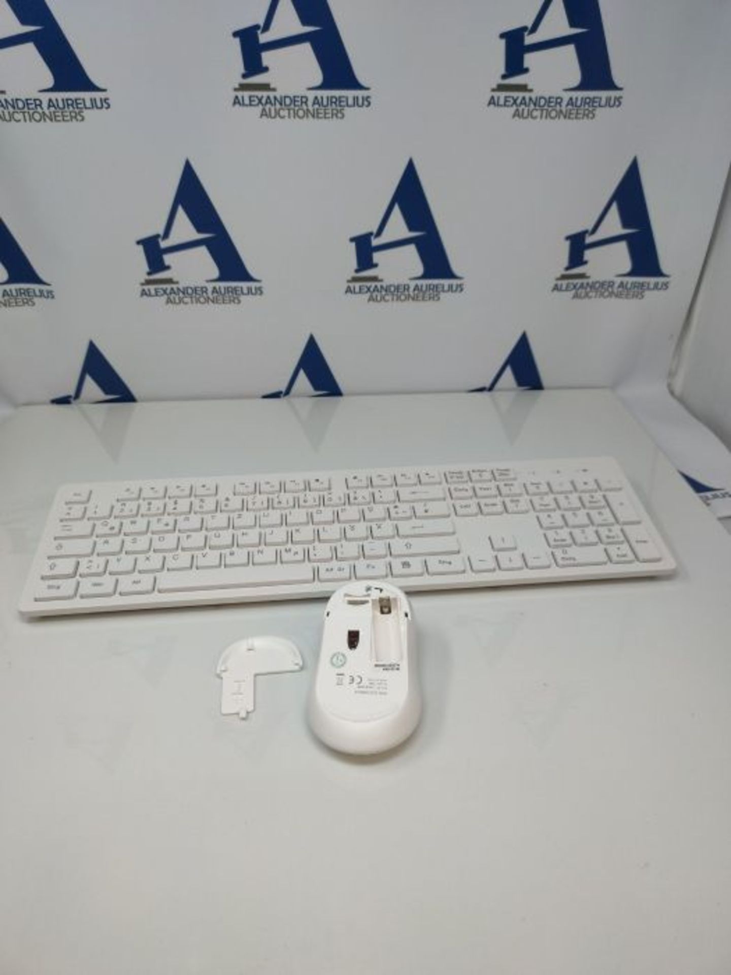 [INCOMPLETE] TedGem wireless keyboard mouse set with 2 in 1 USB receiver for PC, compu - Image 2 of 2