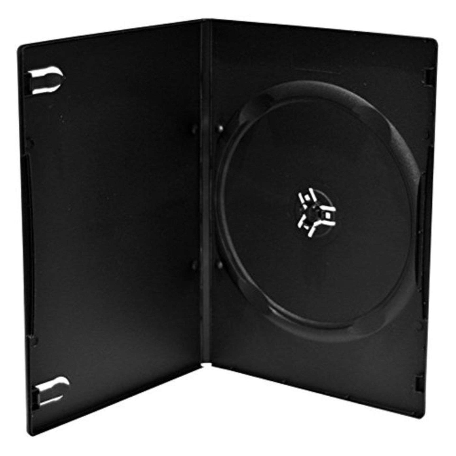 MediaRange BOX13 DVD cases Capacity 22mm Black, 1 Piece