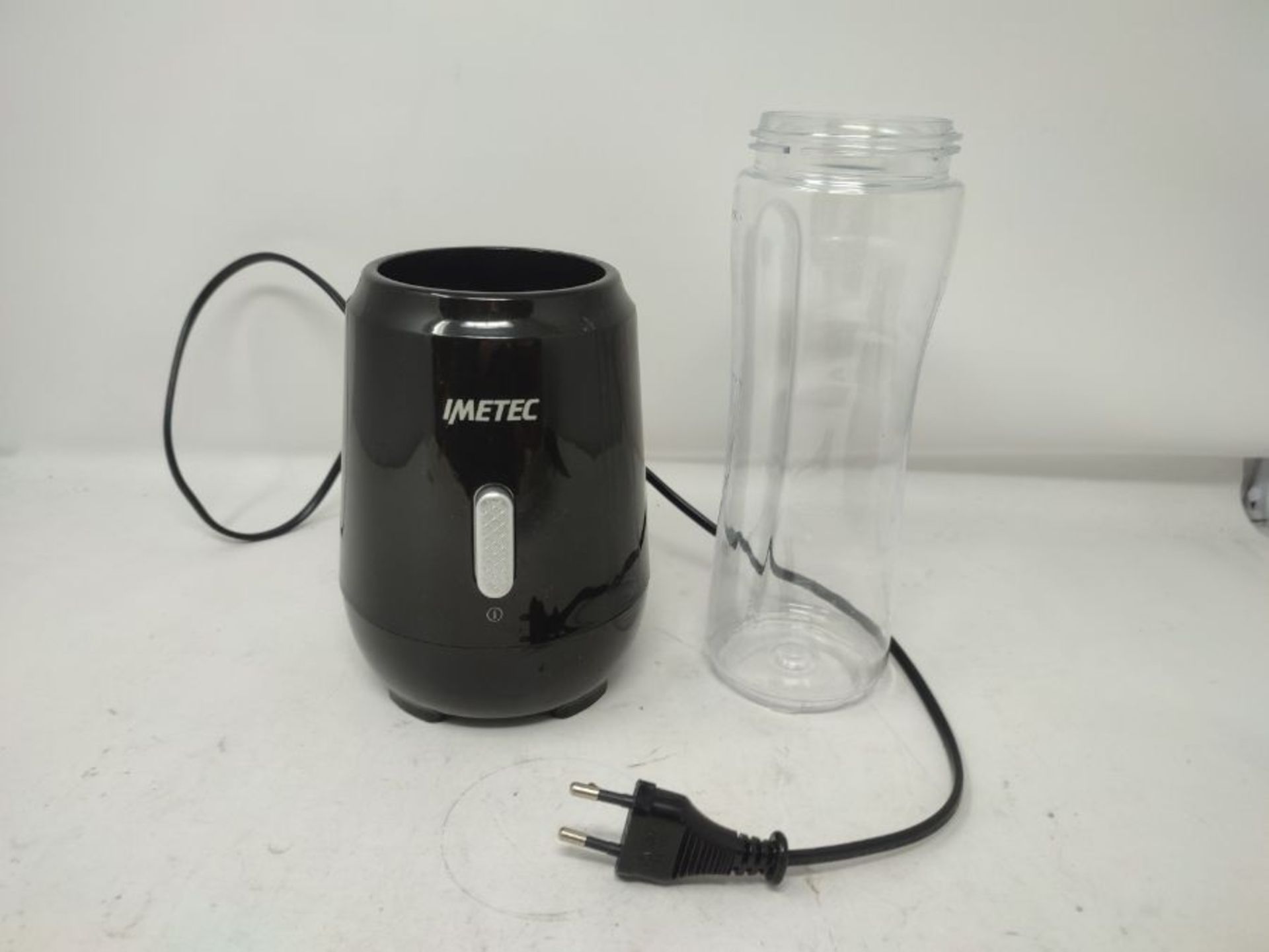 Imetec PB 100 Glass Blender 0.6L Black 250 W - Blender (Glass Blender, 0.6 l, Bla - Image 2 of 2