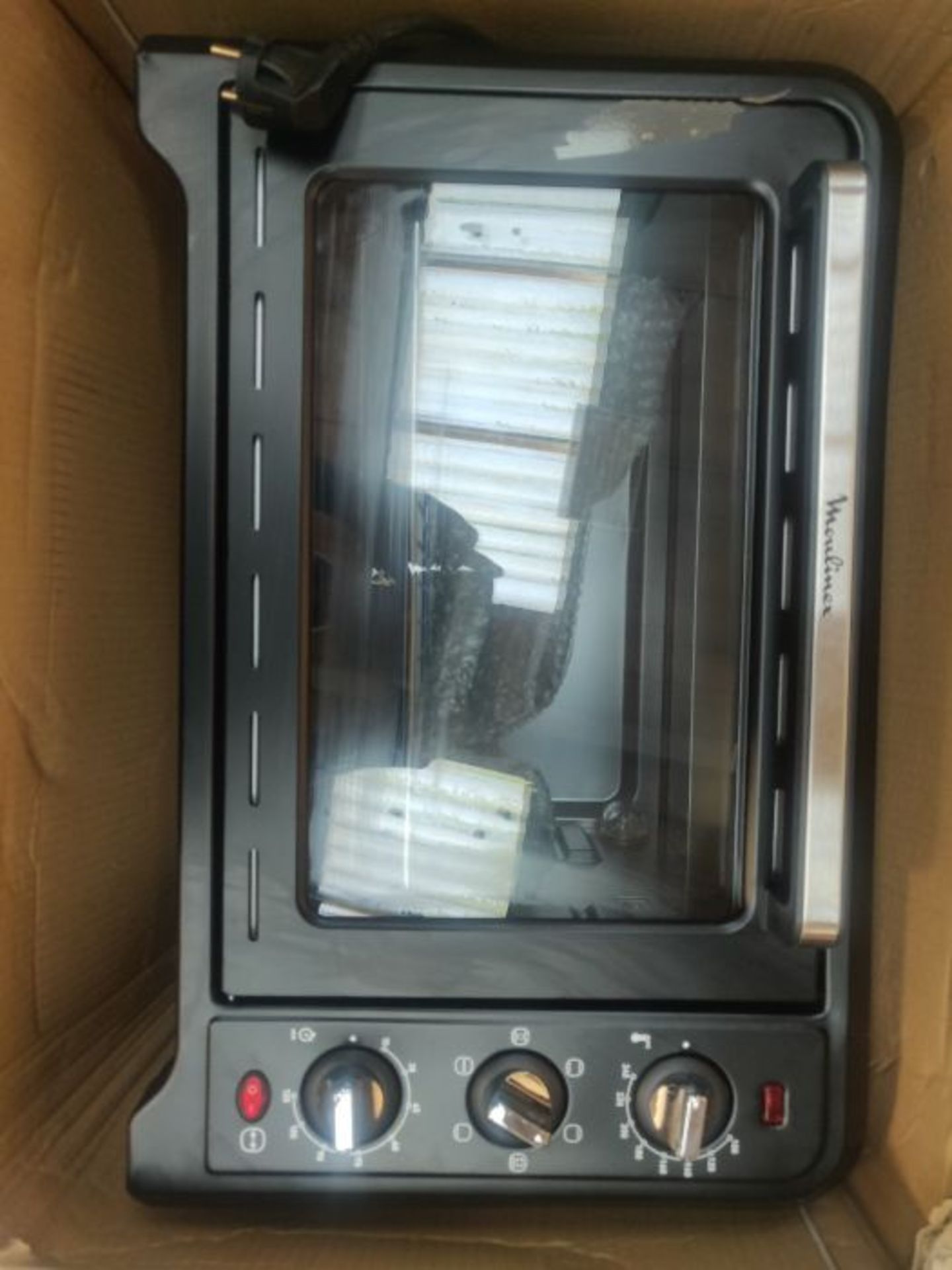RRP £118.00 Moulinex Optimo OX4448 19 Litre 1380 Watt Electric Oven 2000 W 39 L Black - Image 3 of 3