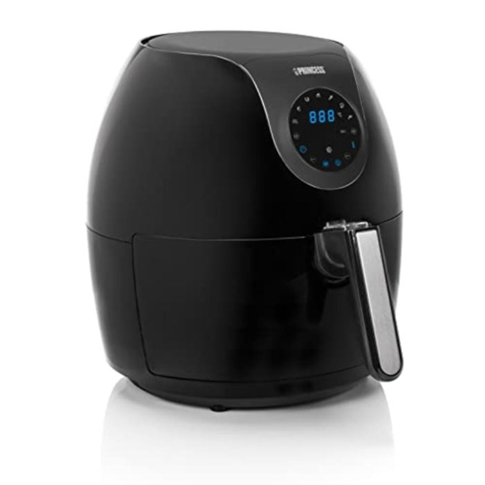 RRP £114.00 Princess 182050 Digital air Fryer, Black