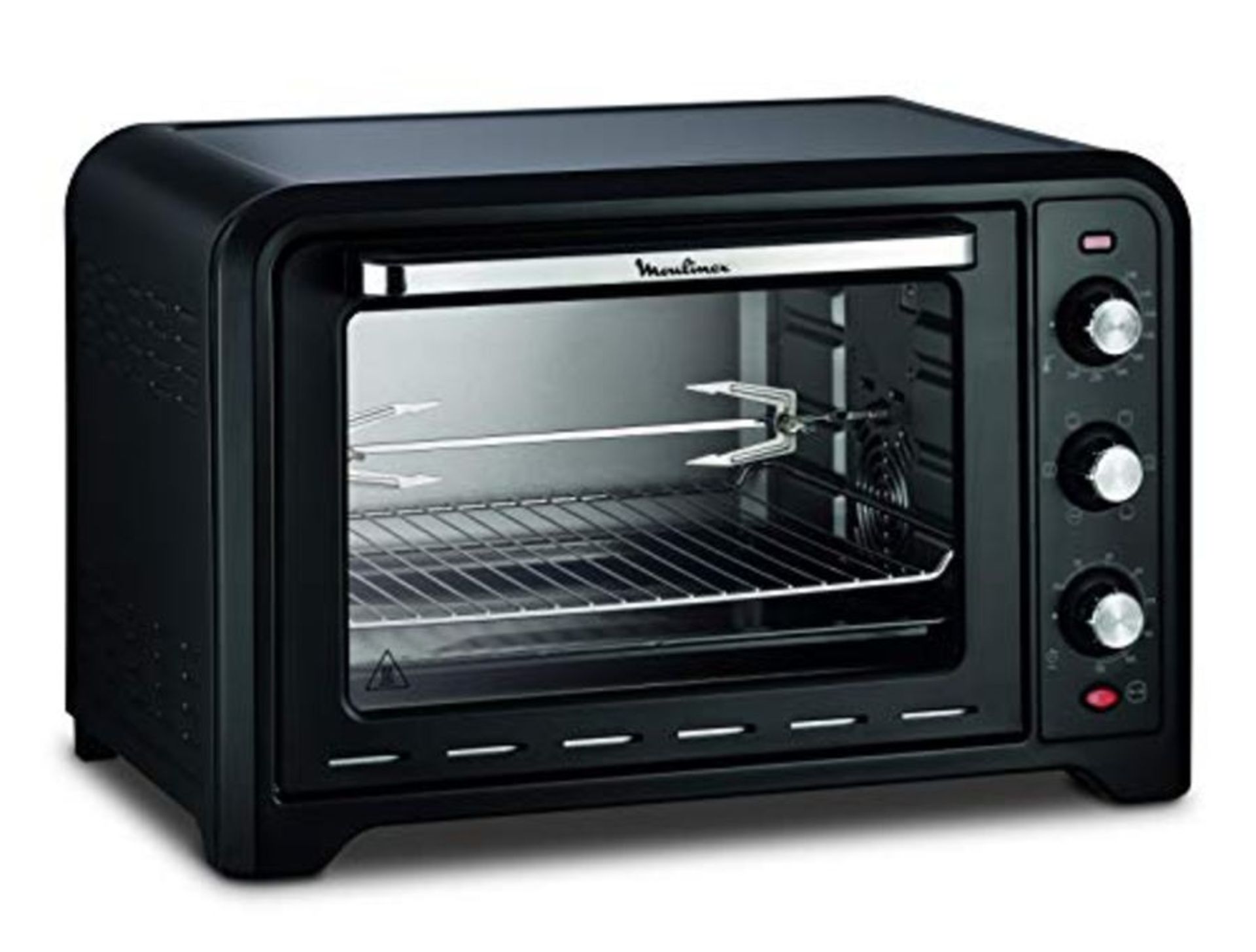 RRP £118.00 Moulinex Optimo OX4448 19 Litre 1380 Watt Electric Oven 2000 W 39 L Black