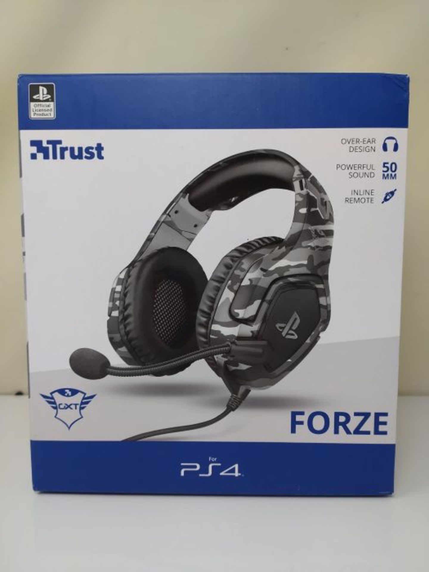 Trust Gaming GXT 488 Forze-G - Offiziell lizenziert f·r PlayStation - Gaming Headset - Image 2 of 3