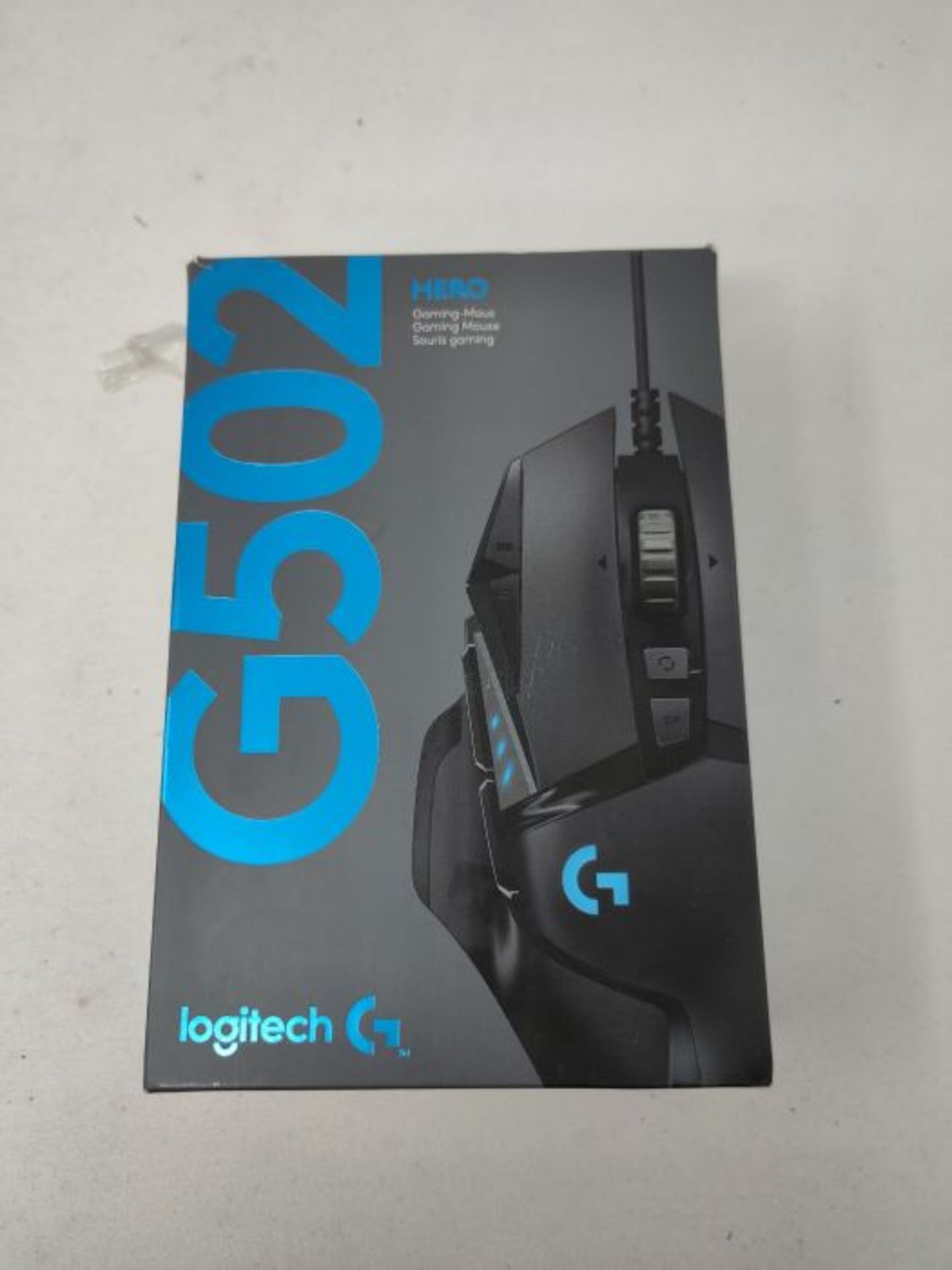 RRP ?79.00 Logitech G502 HERO High Performance Wired Gaming Mouse, HERO 25K Sensor, 25,600 DPI, R - Image 2 of 3