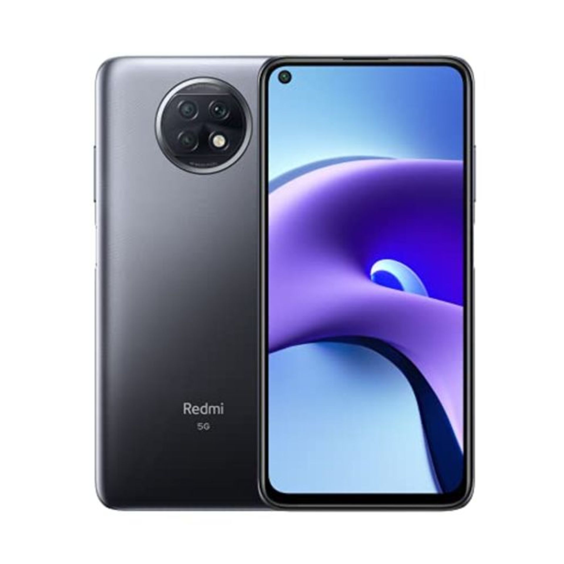 RRP ?233.00 CRACKED Xiaomi Redmi Note 9T - Smartphone 128GB, 4GB RAM, Dual Sim, Nightfall Black