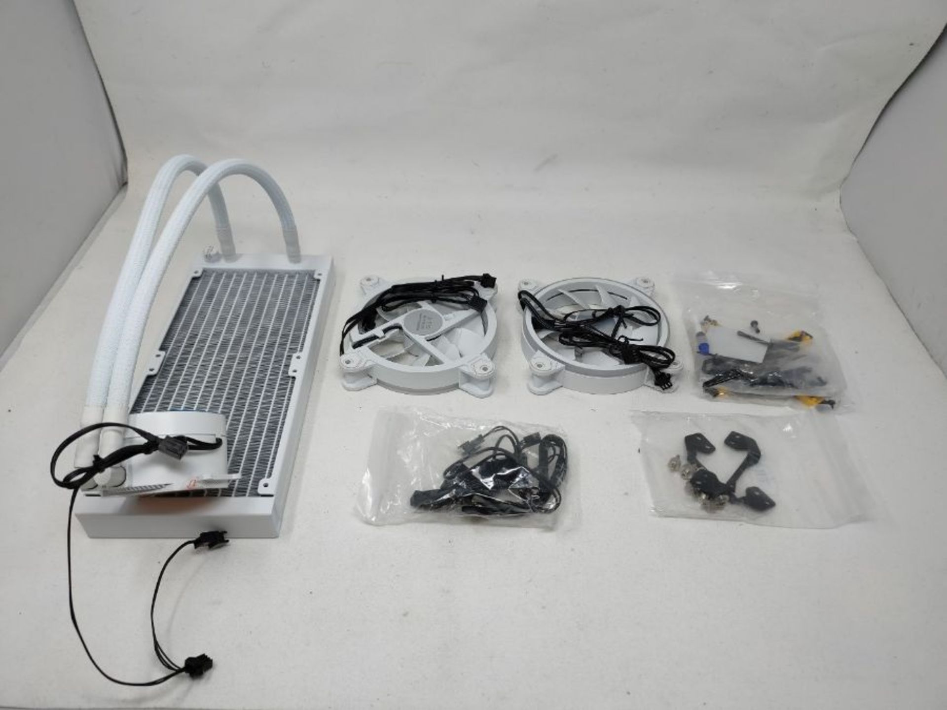 RRP ?73.00 Kit Watercooling Mars Gaming ML240 W RGB - 240mm (Blanc) - Image 3 of 3