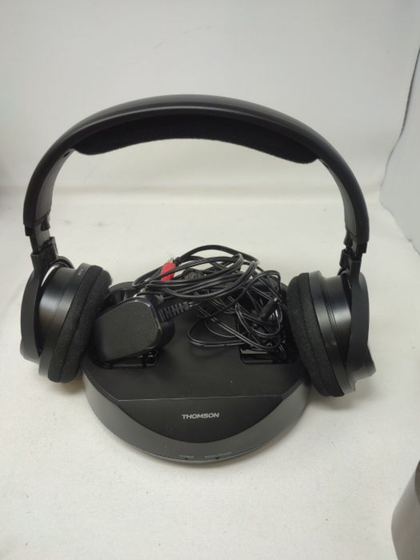 RRP ?58.00 Thomson WHP 3001 Wireless Headphones for Portable Music Players 863 MHz, Black - Image 3 of 3