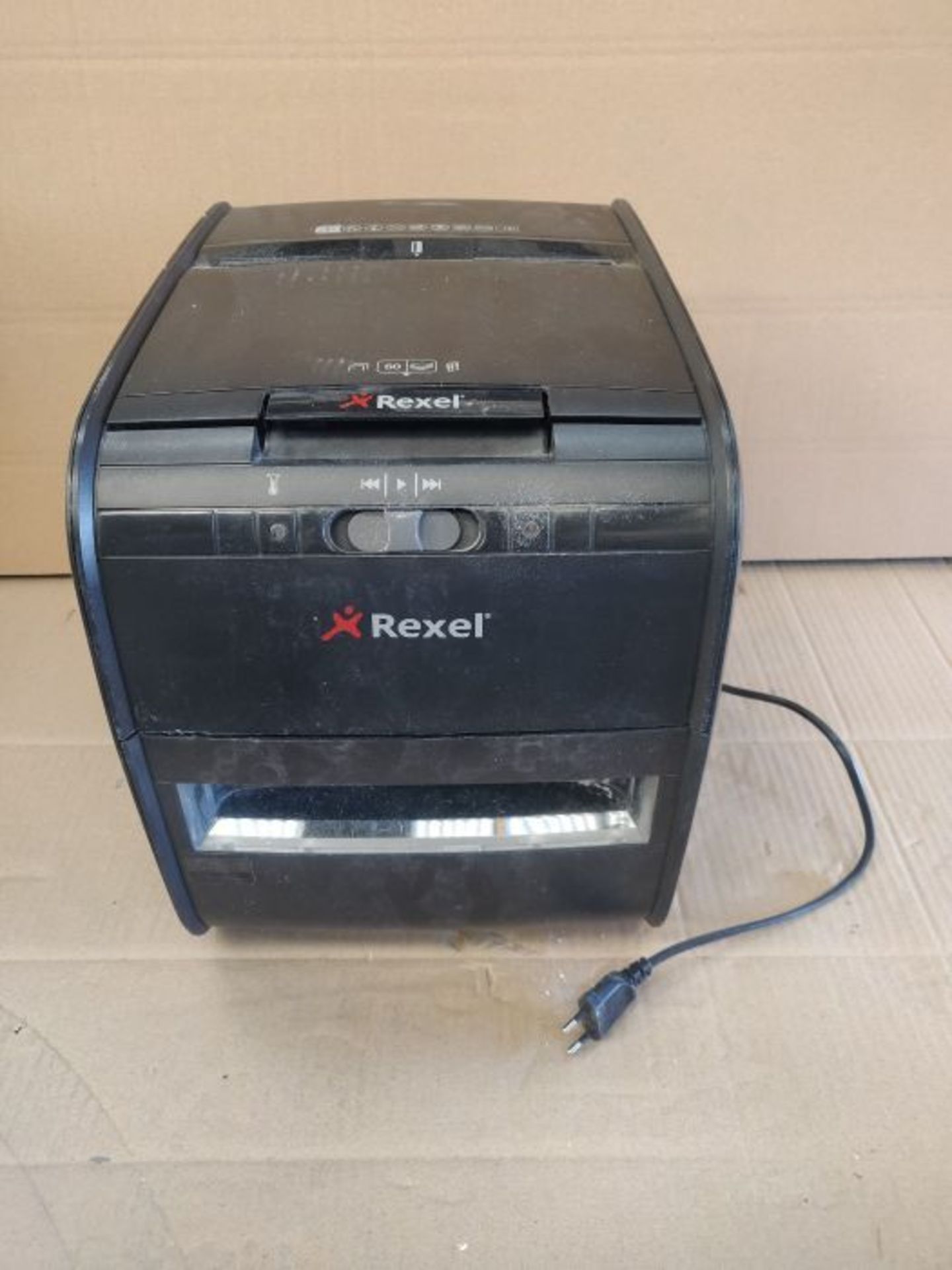 RRP ?109.00 Rexel Auto+ 60X Auto Feed 30 Sheet Cross Cut Paper Shredder for Home or Home Office (o - Image 2 of 2