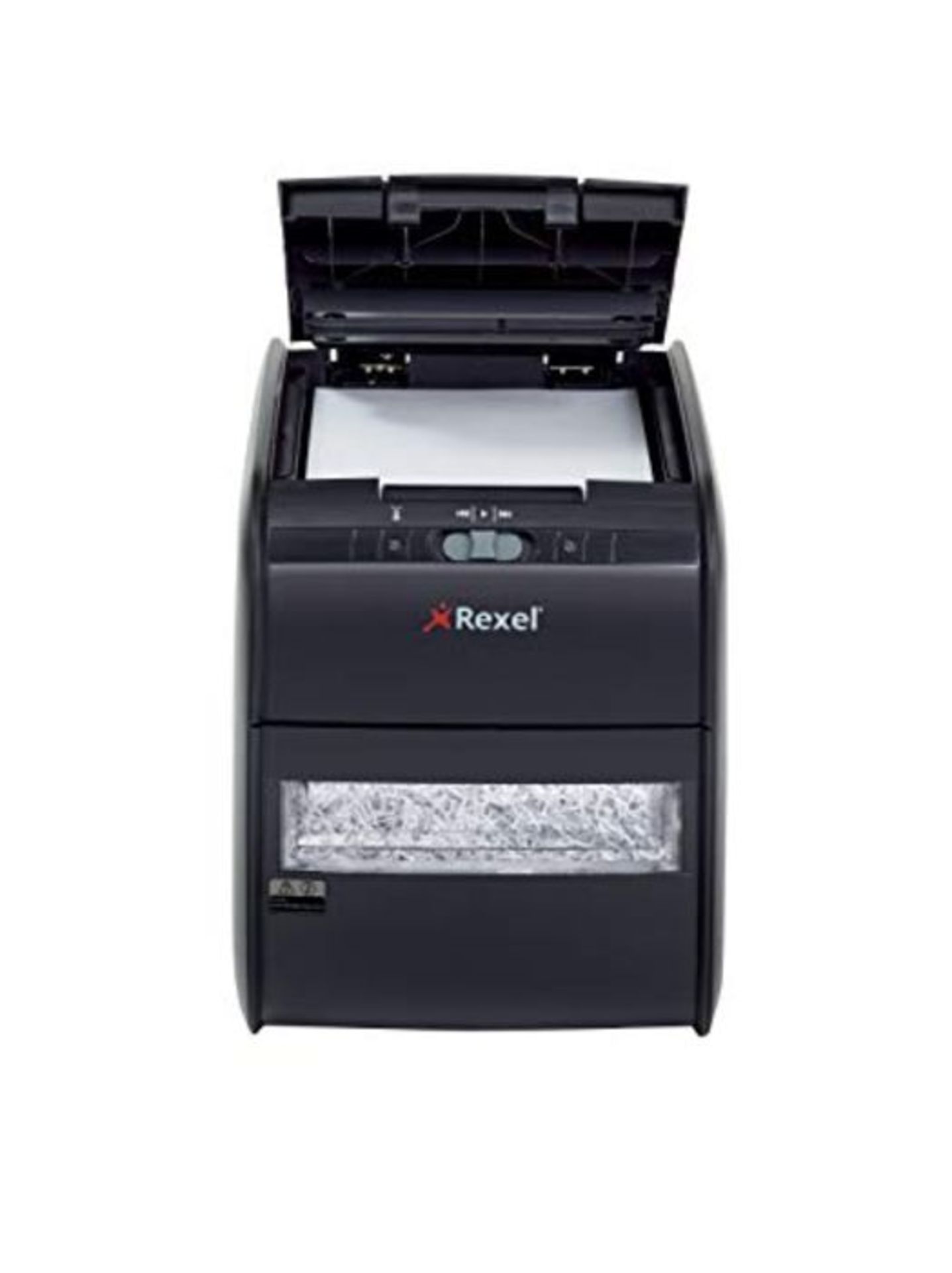 RRP ?109.00 Rexel Auto+ 60X Auto Feed 30 Sheet Cross Cut Paper Shredder for Home or Home Office (o