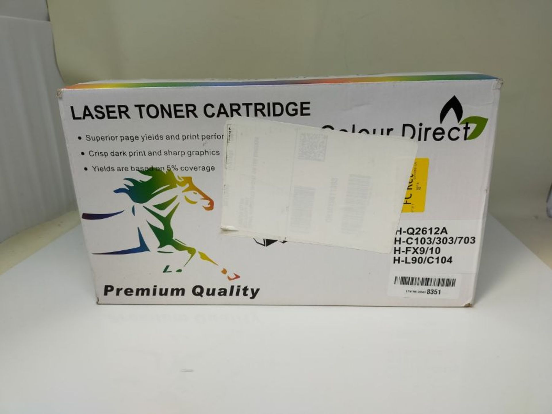 Colour Direct 12A Toner Cartridges Compatible for HP Q2612A for HP Laserjet 1018 1020 - Image 2 of 3