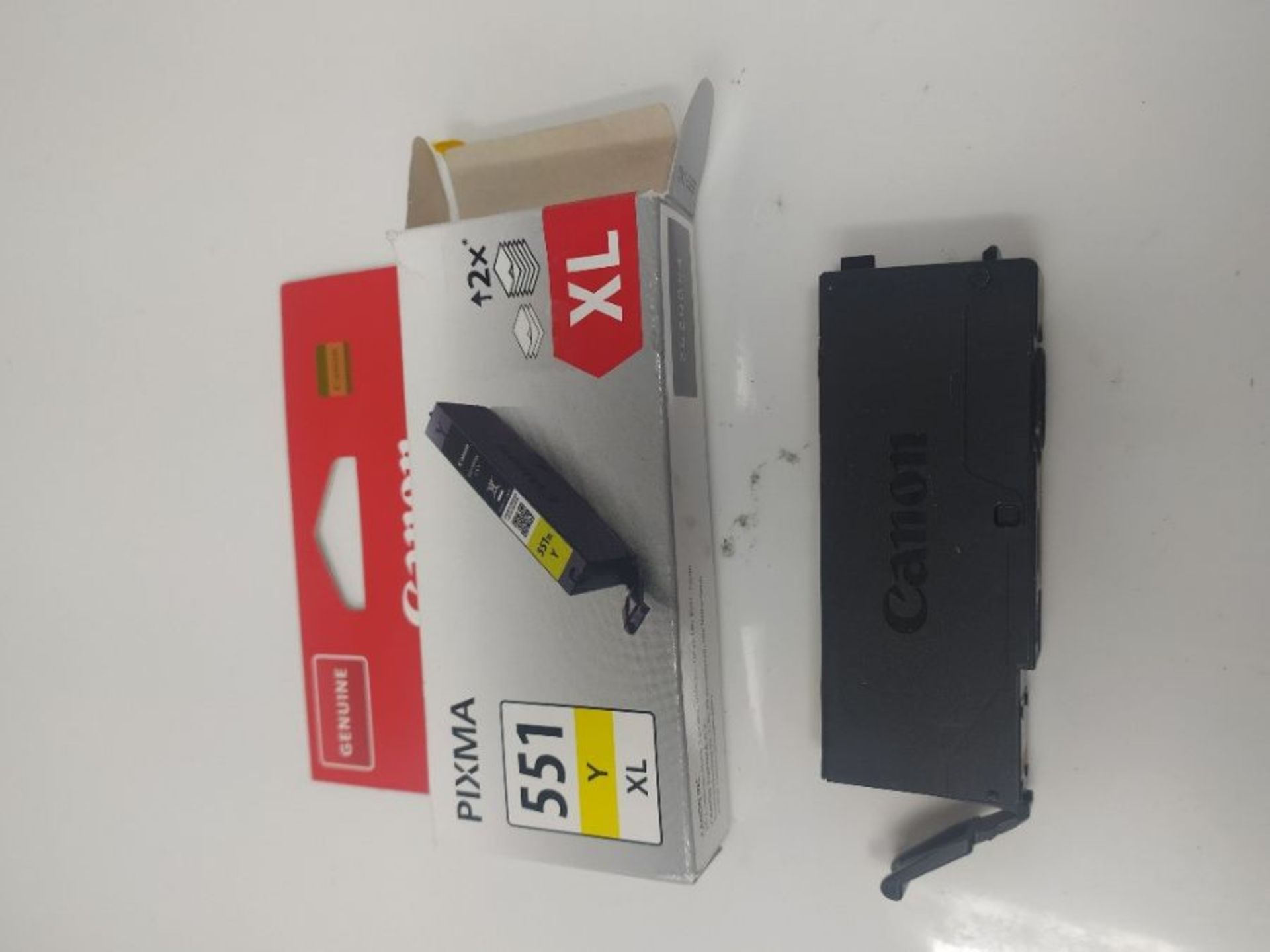 Canon Cli-551xl High Capacity Ink Cartridge, Yellow - CLI551Y XL - Image 2 of 2