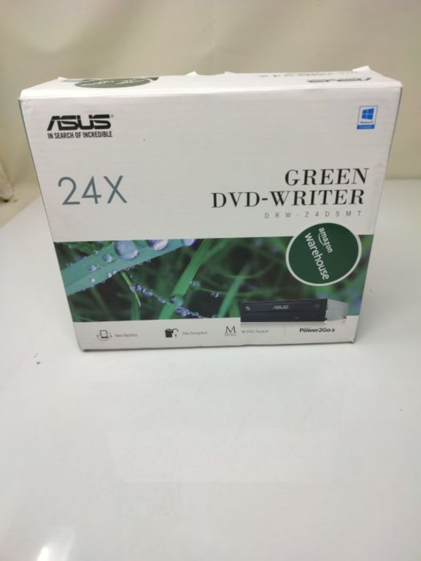 ASUS DRW-24D5MT 24X DVD writer, M-DISC support, Disc Encryption, Unlimited Webstorage( - Image 2 of 3