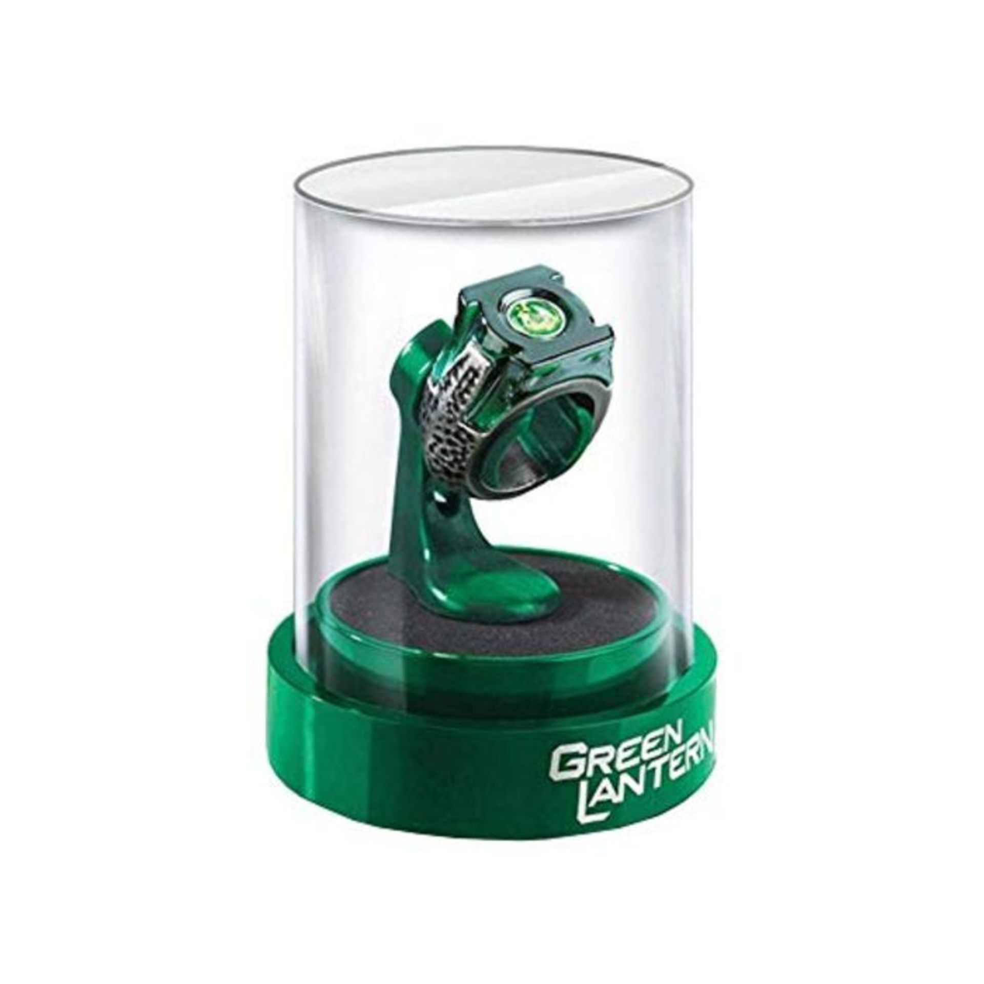 The Noble Collection Green Lantern Prop Ring & Display