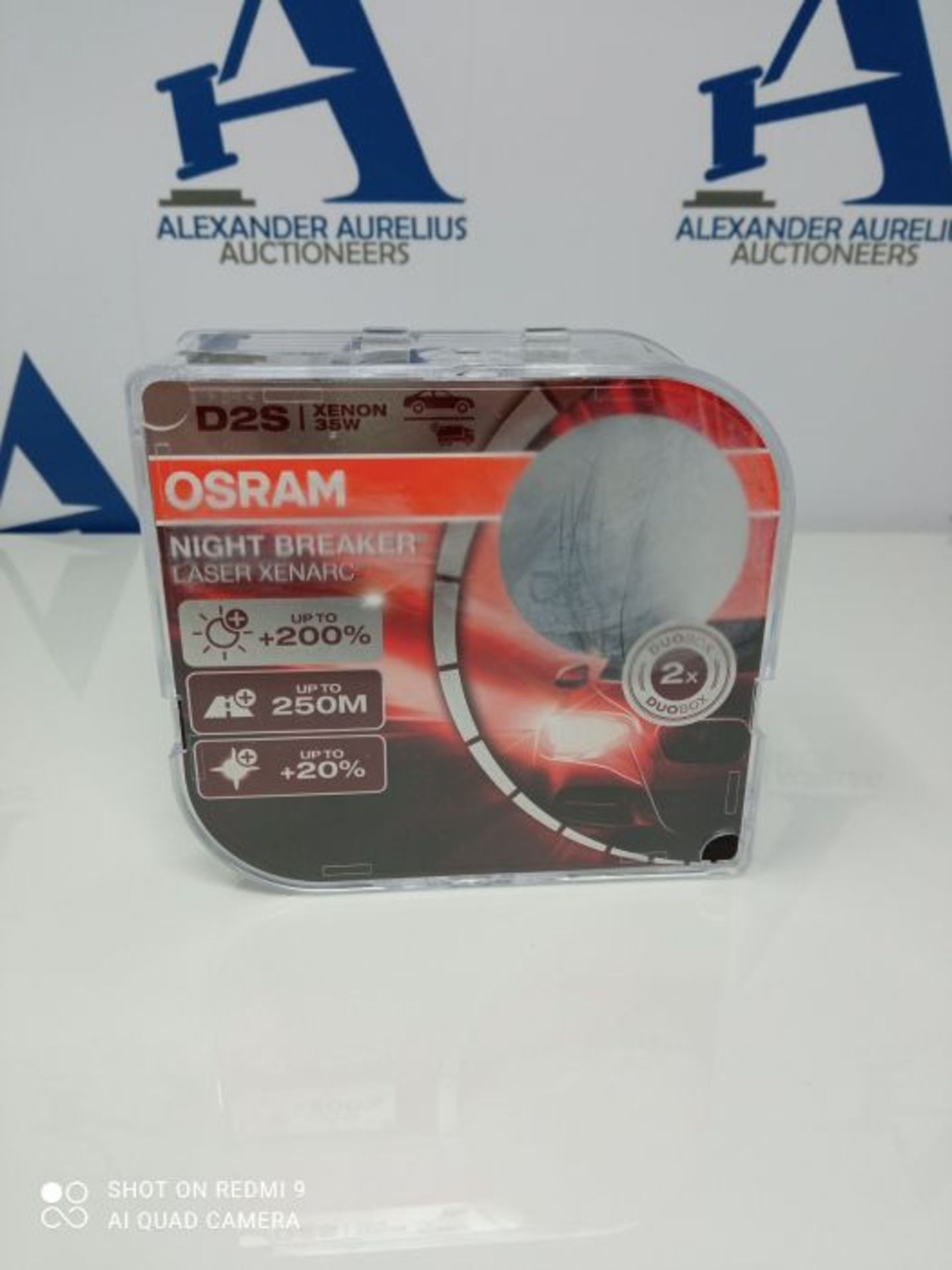 RRP £79.00 OSRAM XENARC NIGHT BREAKER LASER D2S, 200% more brightness, HID xenon bulb, discharge