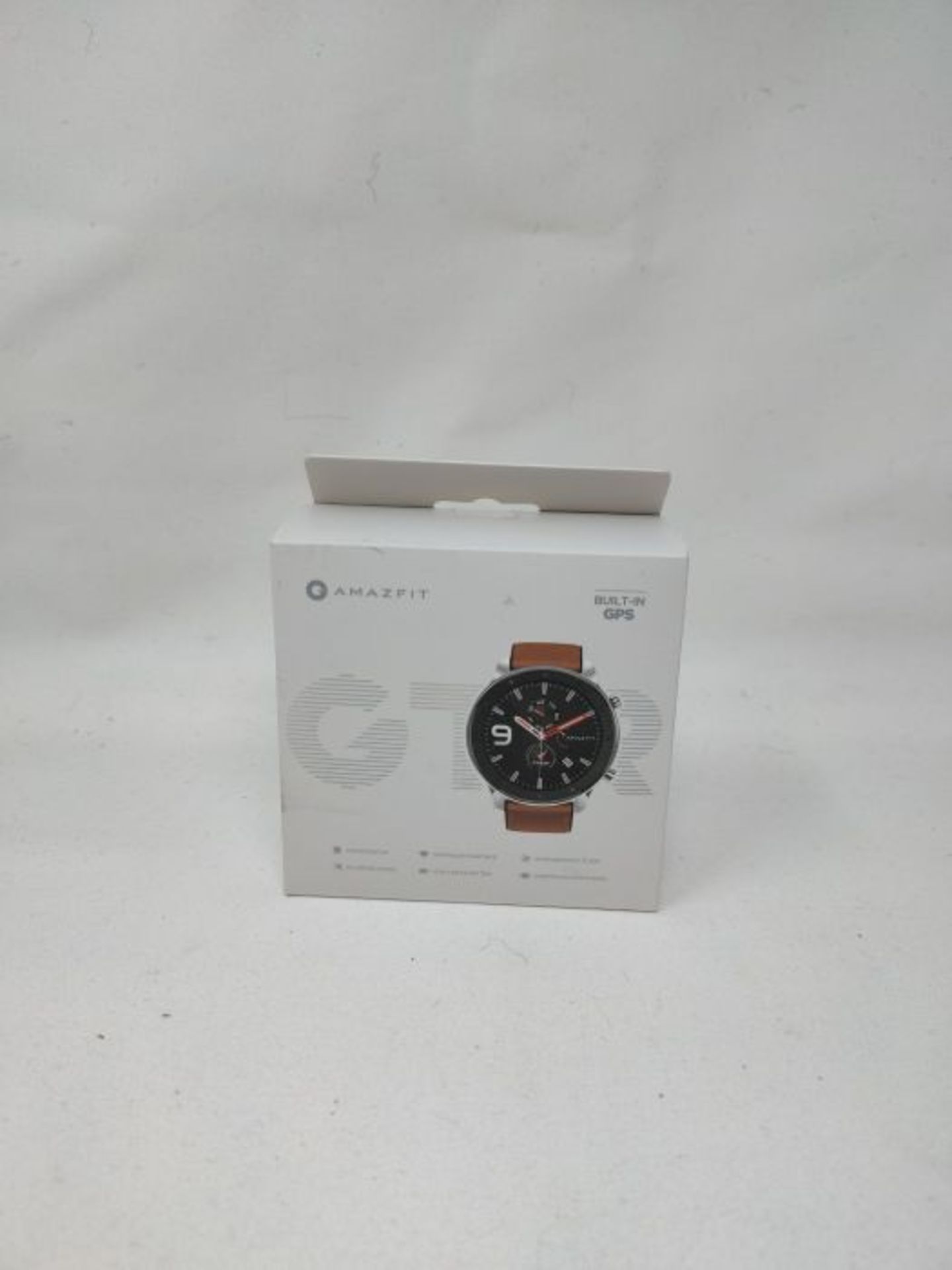 RRP £88.00 Amazfit A1902 Smartwatch GTR 47mm 1,39 Zoll Touch Control Farbdisplay Sportuhr Fitness - Image 2 of 3