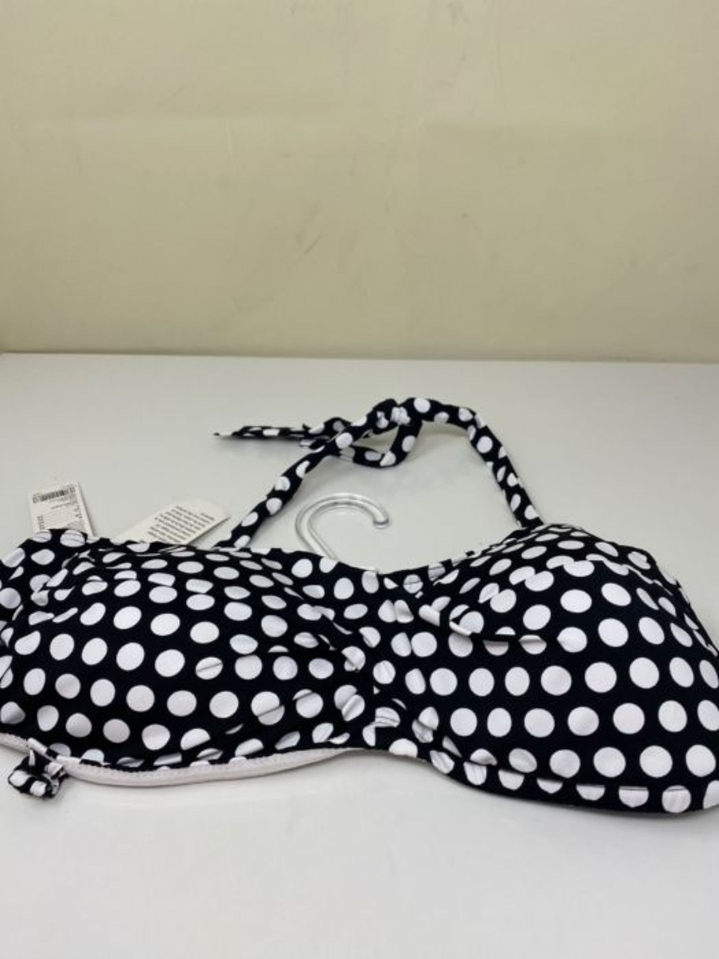 ESPRIT Women's Crosby Beach Padded Bandeau Bikini Top, Black (Black 001), 16 (Size: 42 - Image 2 of 2