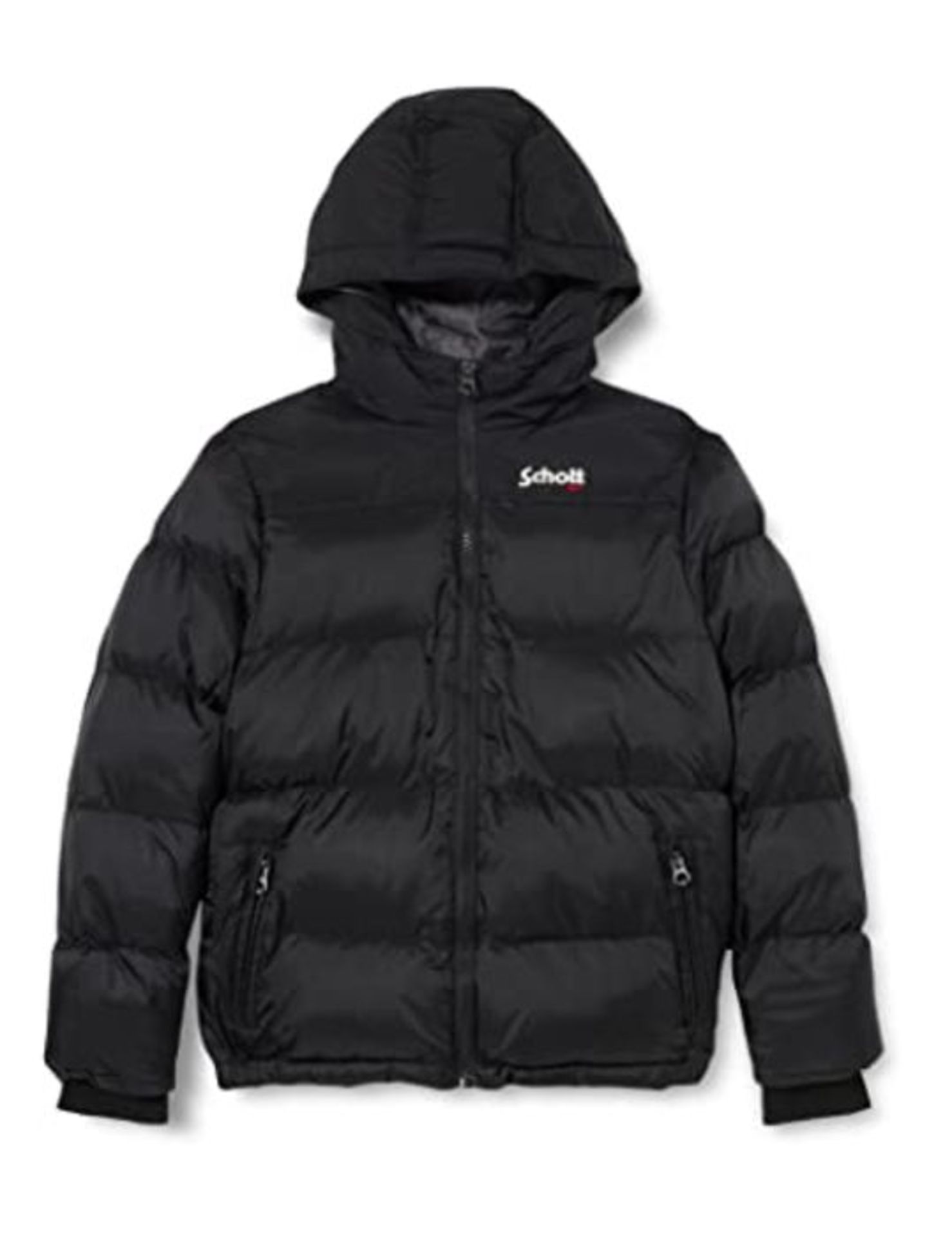 RRP £93.00 Schott NYC UTAH2B Giacca, Nero, 12 Anni Bambina