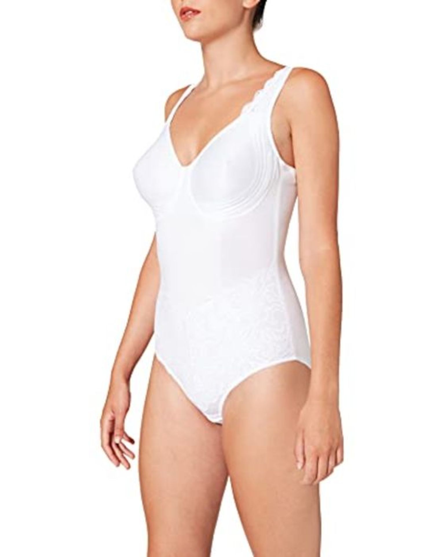 RRP £79.00 Pepe Jeans Body Senza Ferretto, Bianco (White 003), 4-B / 36 B Donna