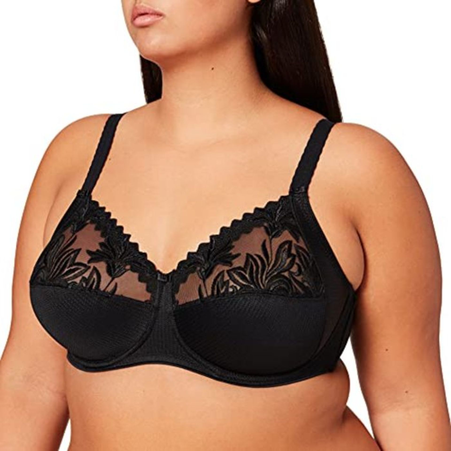 RRP £56.00 Chantelle department_name Amazone Bra, Black (Schwarz 11), 36C