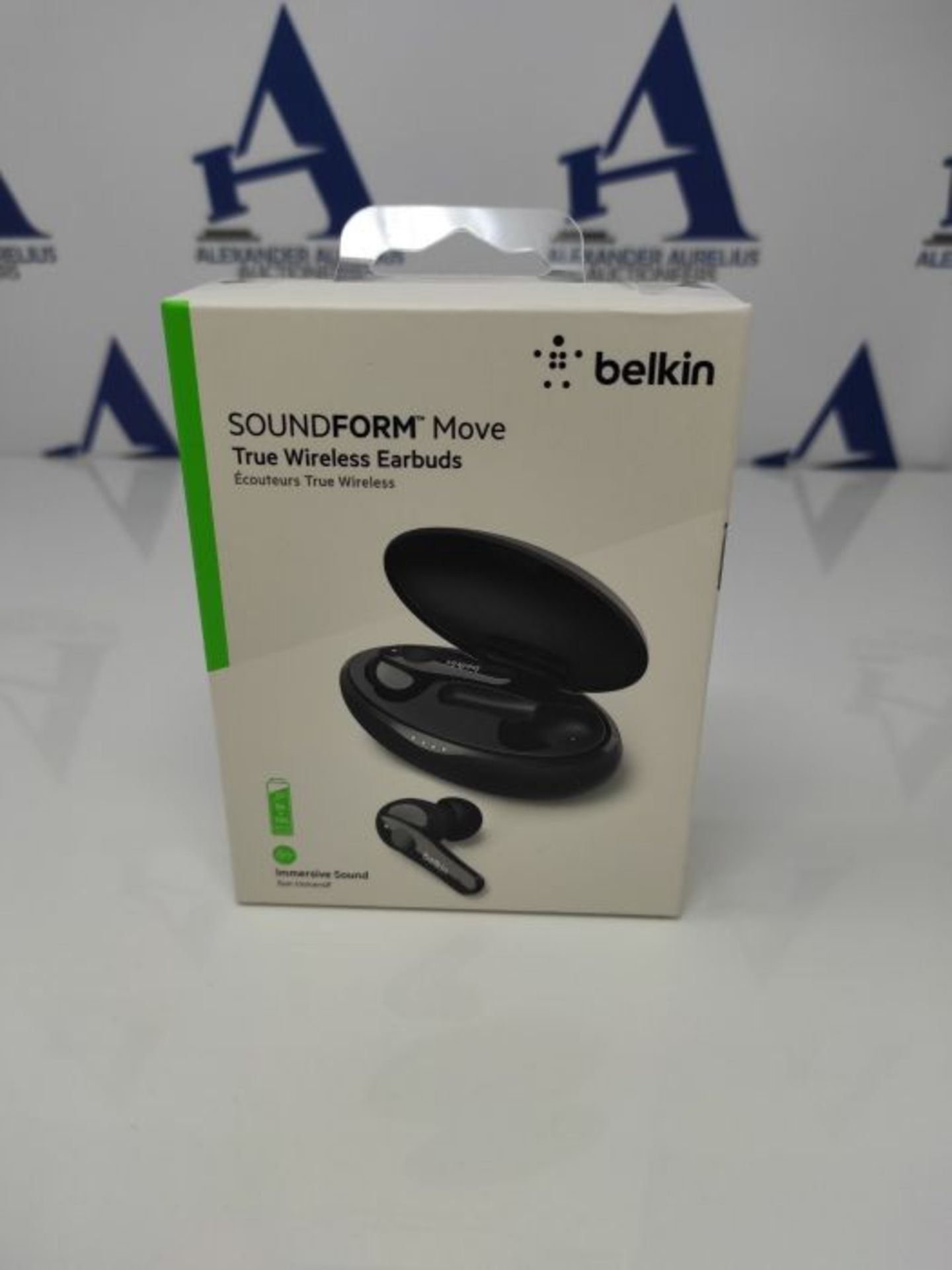 Belkin SoundForm Move True Wireless In-Ear-Kopfh·rer (Bluetooth Ohrh·rer mit Touch-B - Image 2 of 3