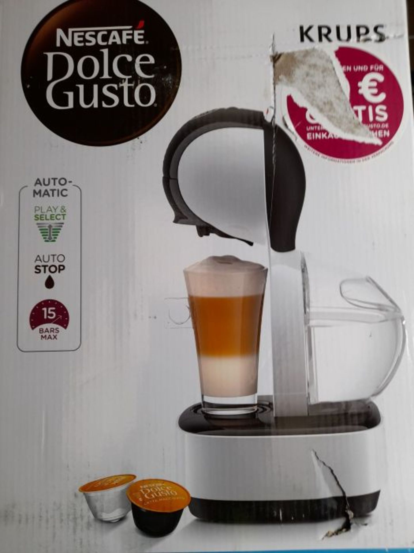 RRP £86.00 Krups Nescafé Dolce Gusto Lumio KP1301, Kapselmaschine - Image 2 of 3