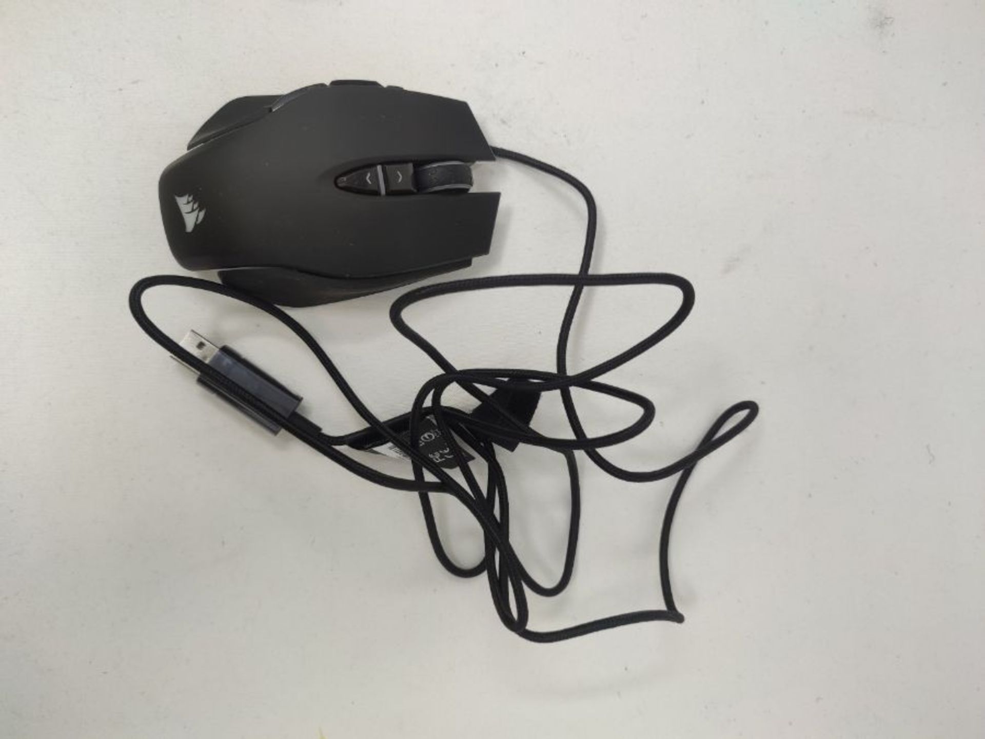 RRP £59.00 Corsair M65 ELITE RGB Optical FPS Gaming Mouse (18000 DPI Optical Sensor, Adjustable W - Image 3 of 3