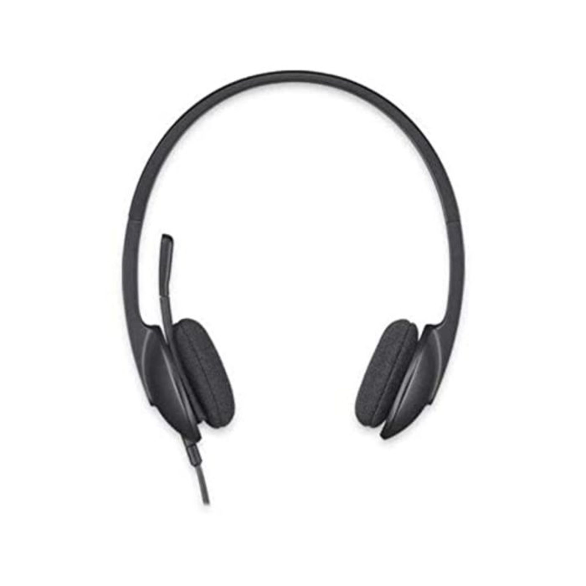 Logitech H340 Wired Headset, Stereo Headphones with Noise-Cancelling Microphone, USB,
