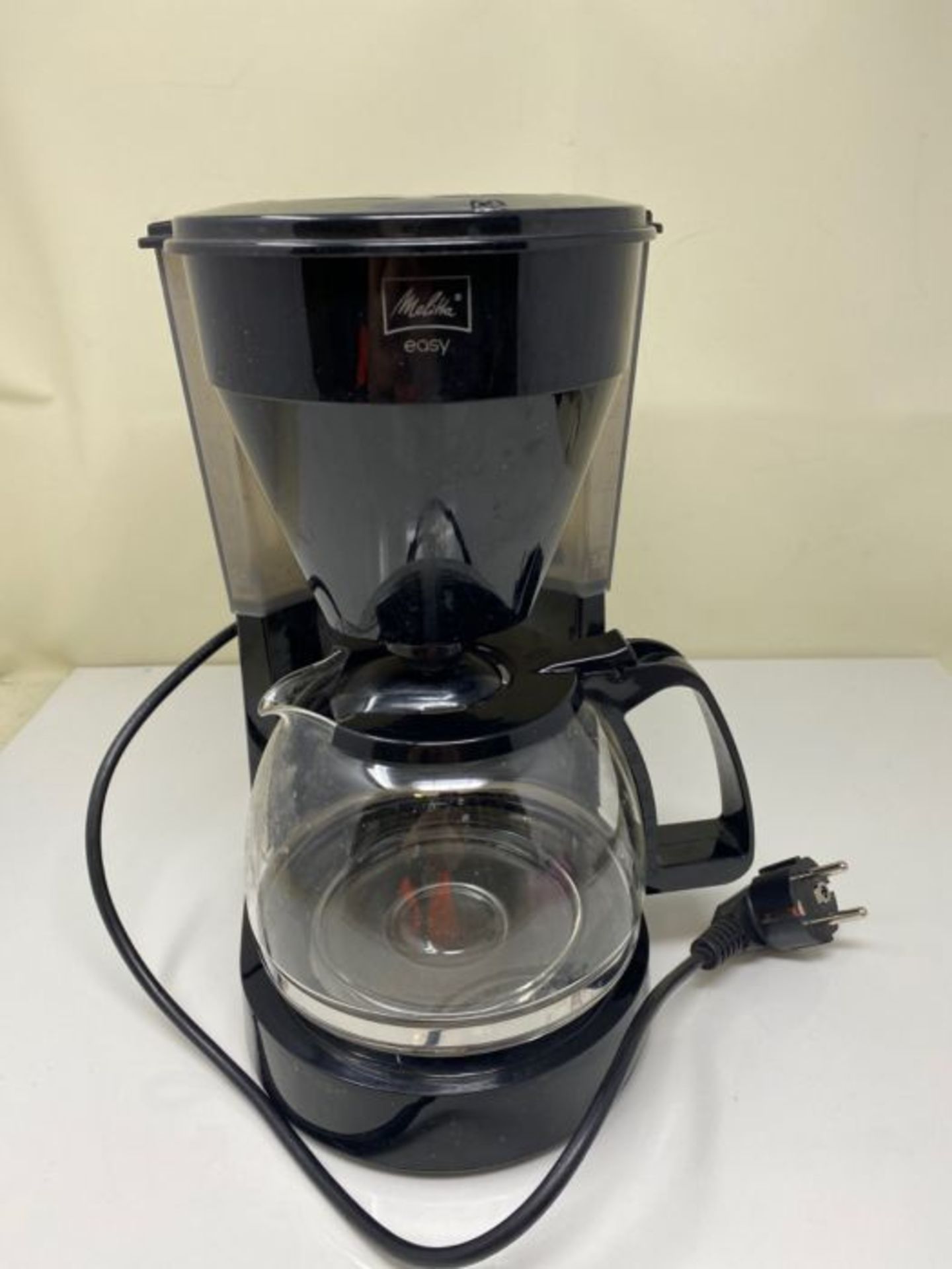 Melitta Filter Coffee Machine with Glass Jug, Easy II Model, 1023-02, Black, 6762887 - Image 3 of 3