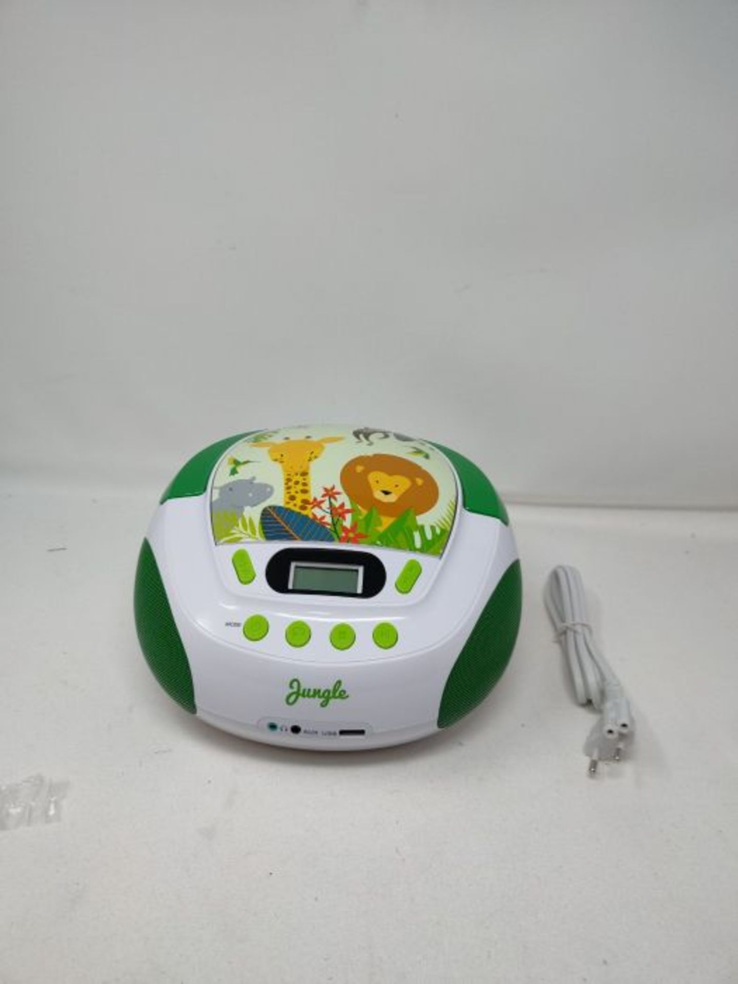 Metronic CD / MP3 Radio green/white - Image 3 of 3